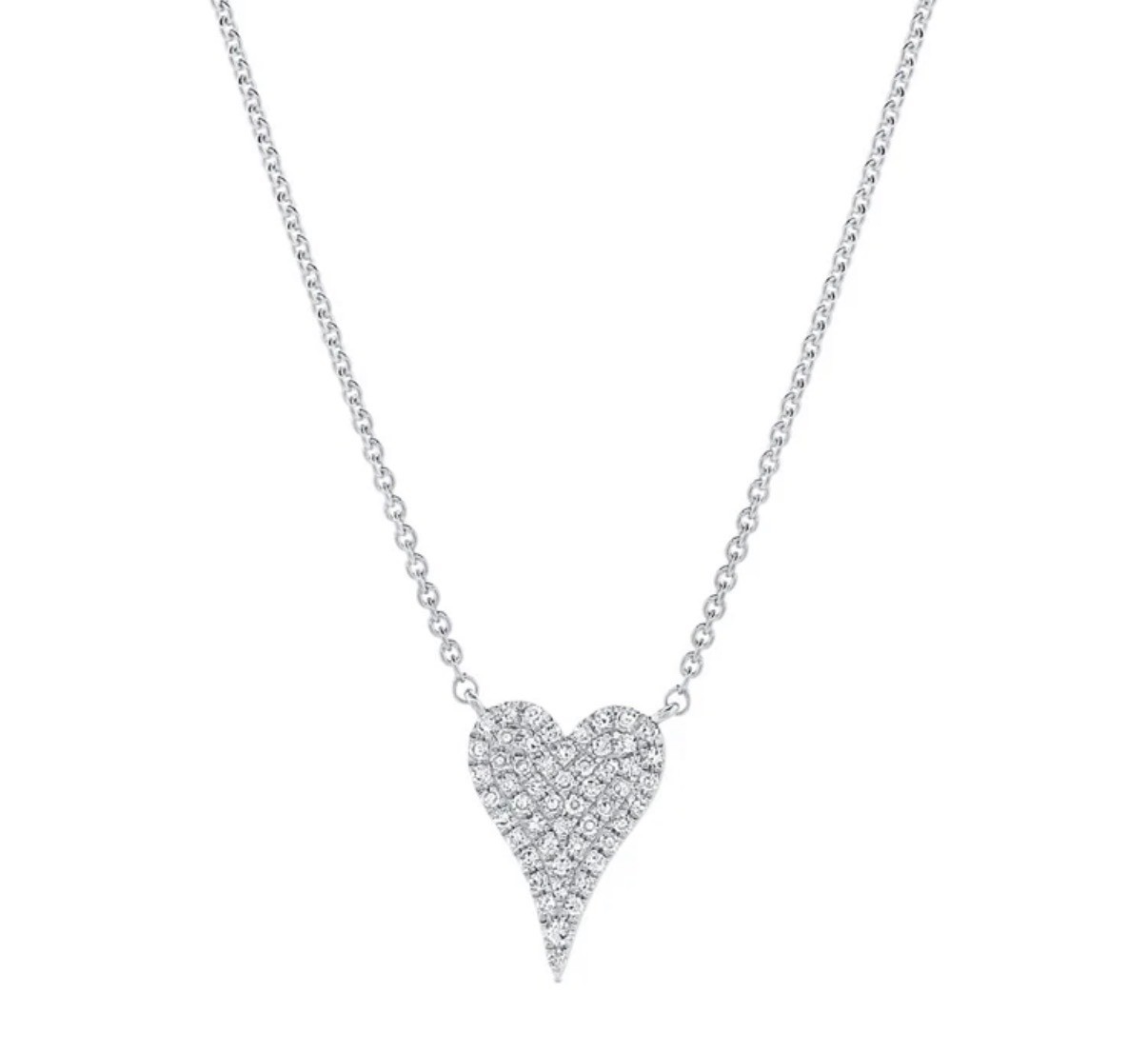 Diamond Heart Necklace. Perfect for Mother’s Day, anniversary , birthday.