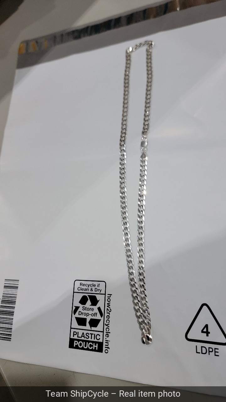 without packaging 925 Sterling Silver Mens Womens Curb Cuban Link Chain G2U
