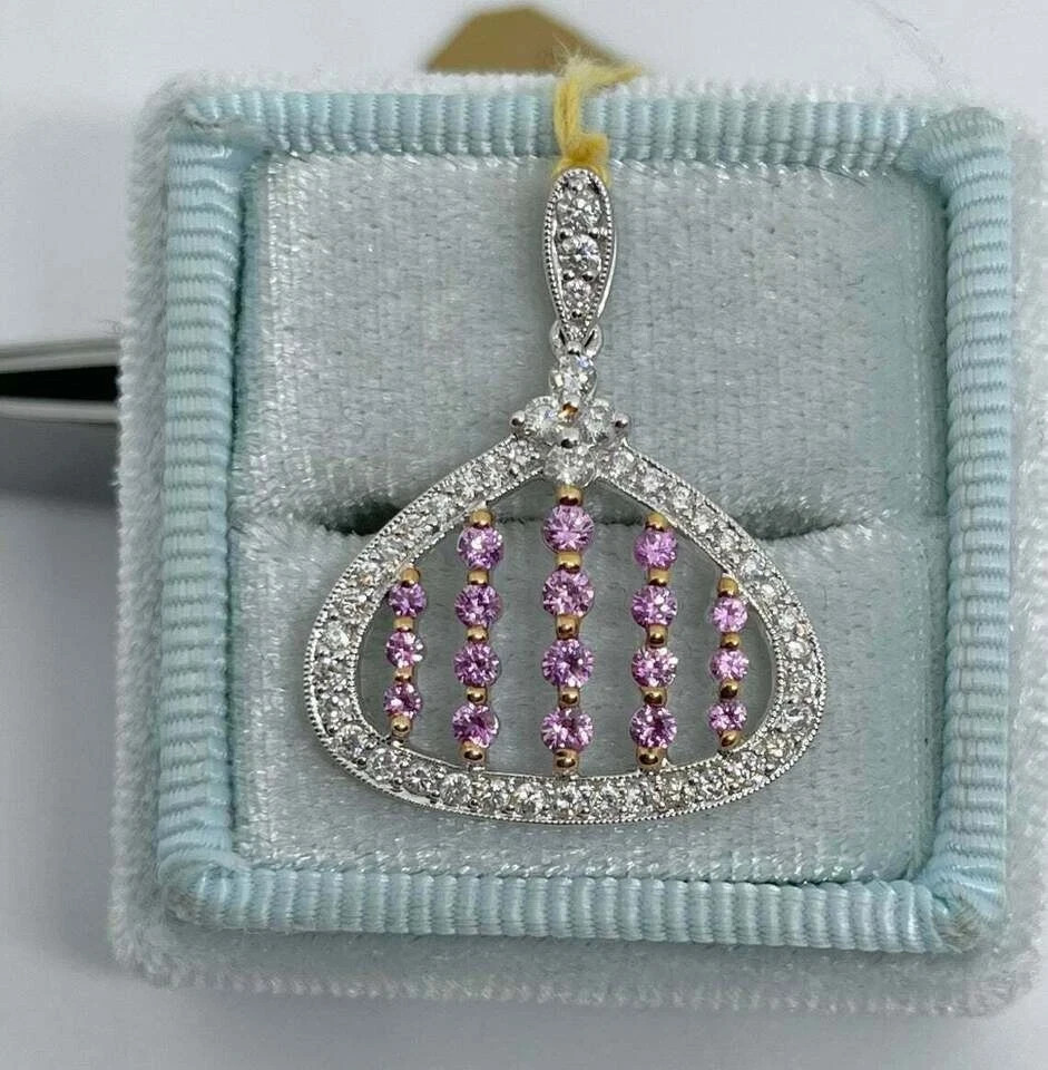 4 Ct Pear Cut Green Emerald Solitaire Pendant 14K Yellow Gold Finish Free Chain