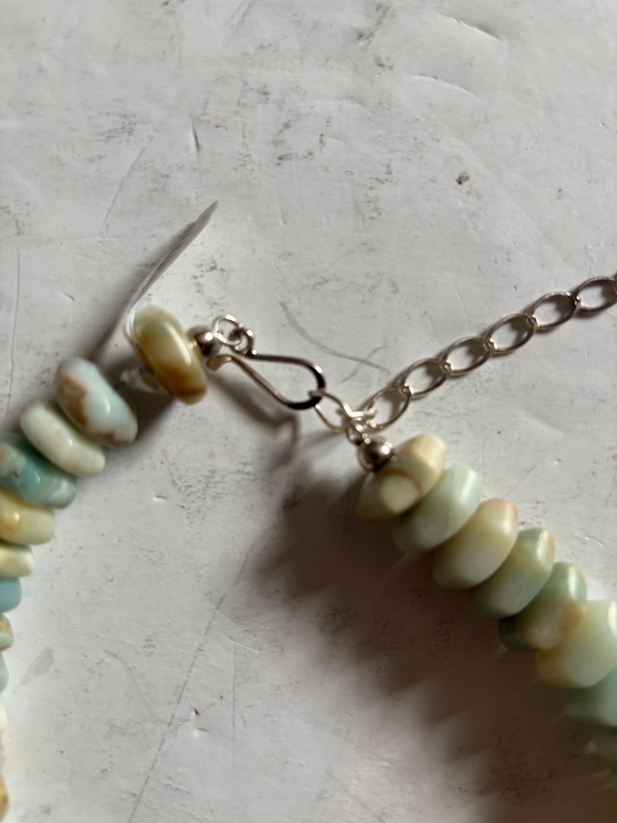 Multicolor Freeform Quartzite Graduated Necklace J King Design 19.75” Qnty 1