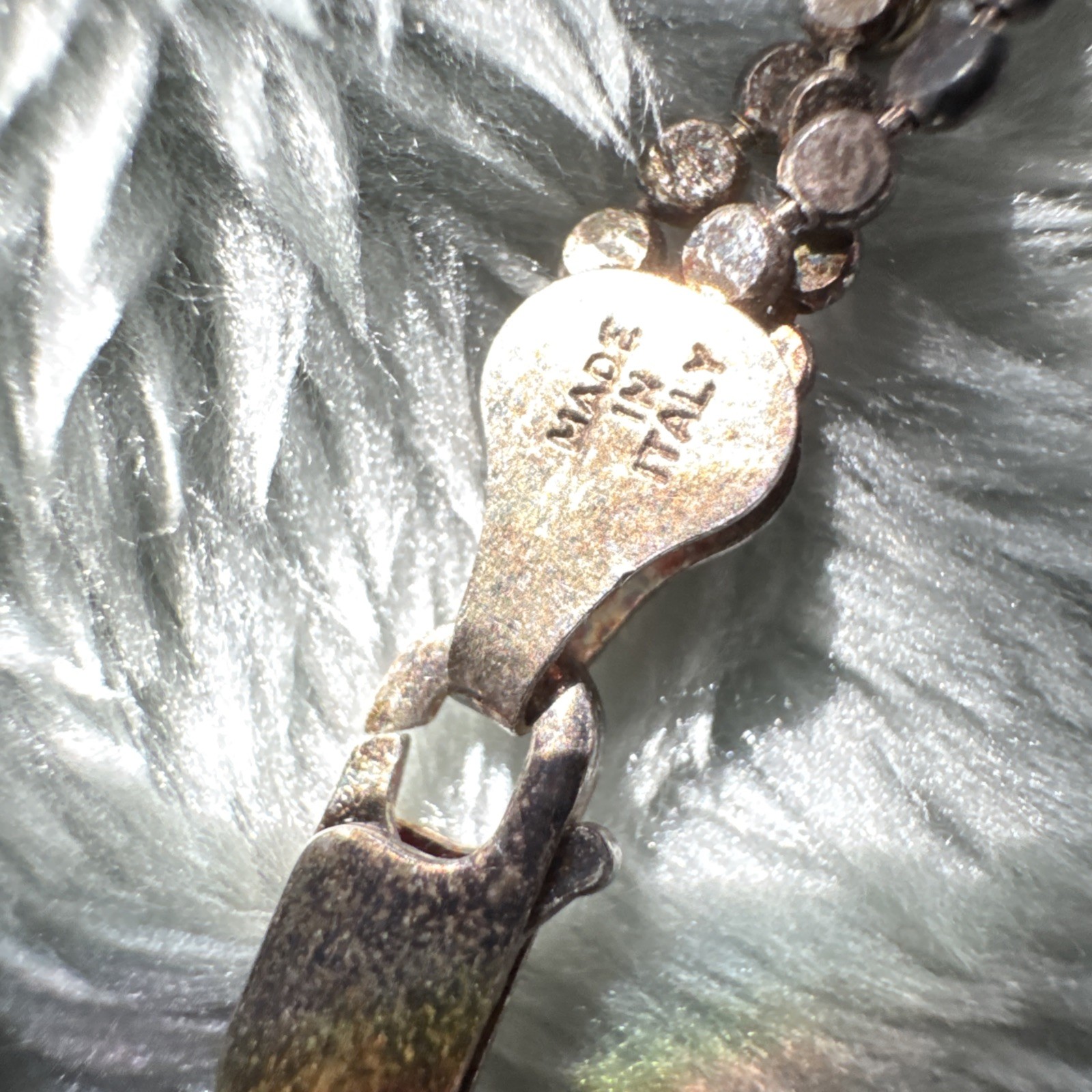 Solid Sterling Braided Chain From Northern Italy Millordesigner 28 Inches