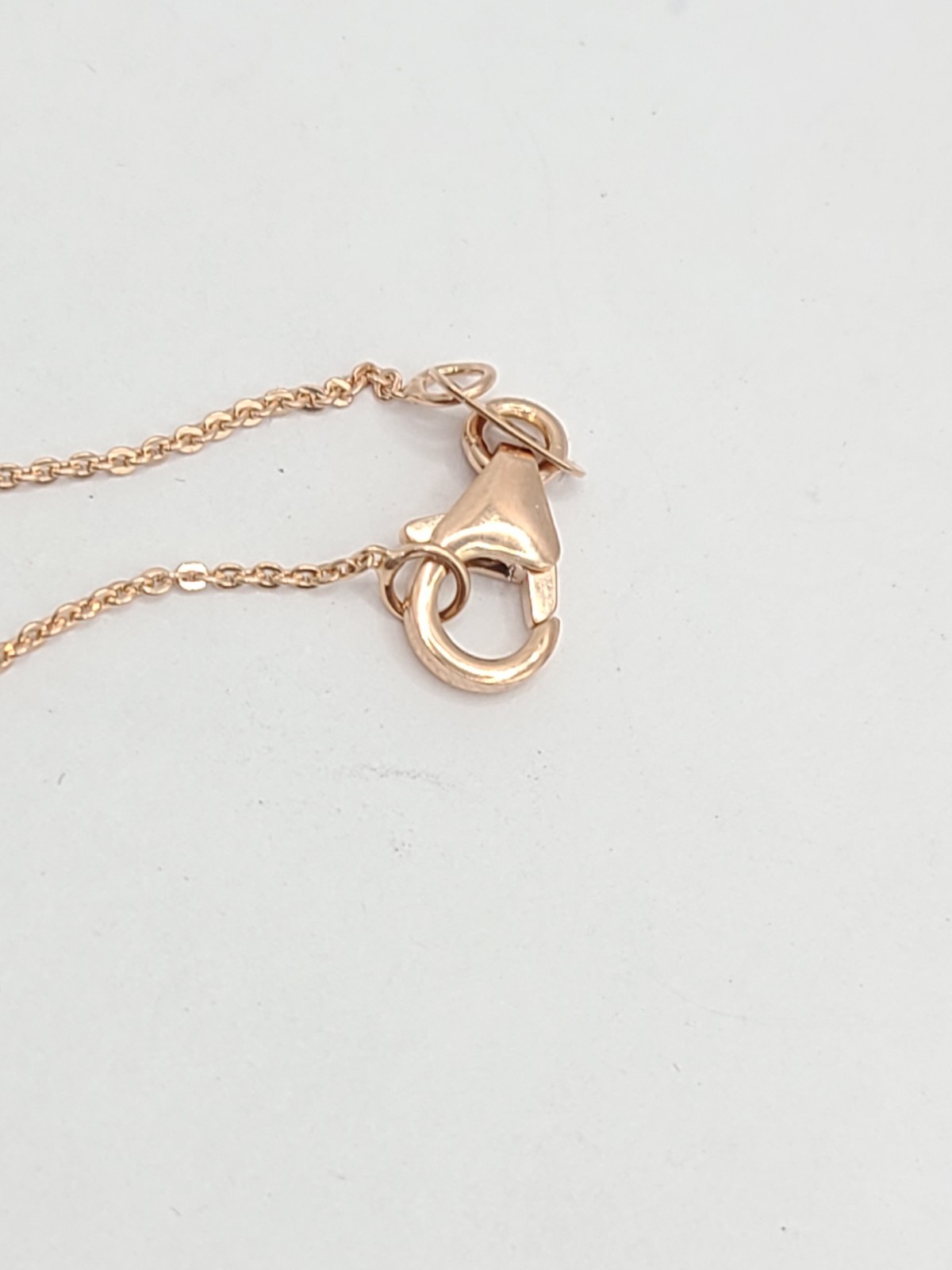 Champagne Diamond 1.00 ctw Eternal Cross Pendant Necklace 18K Vermeil Rose Gold