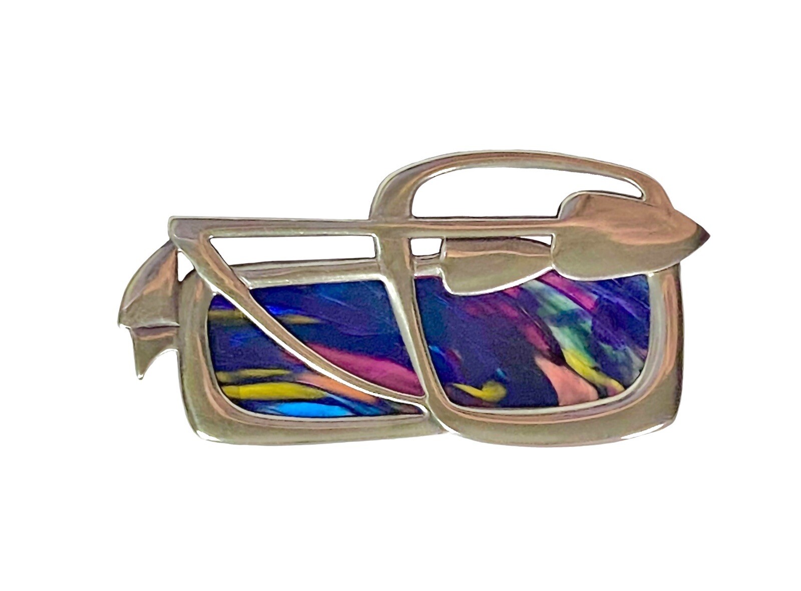 PAT CHENEY + JOHN DITCHFIELD Collaboration ‘Chene D Glas’ BROOCH & PENDANT opt