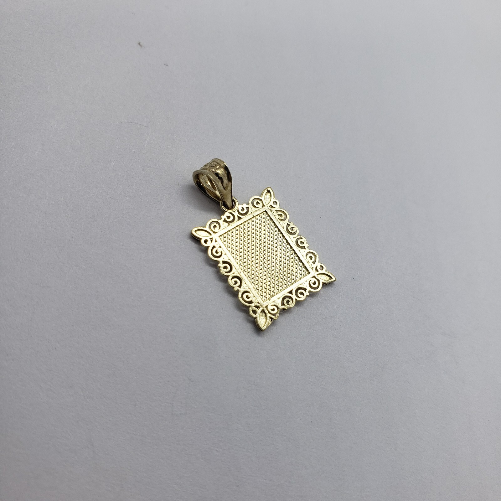Authentic 14K Gold Plate Initial Alphabet Letter Pendant with/without Box Chain