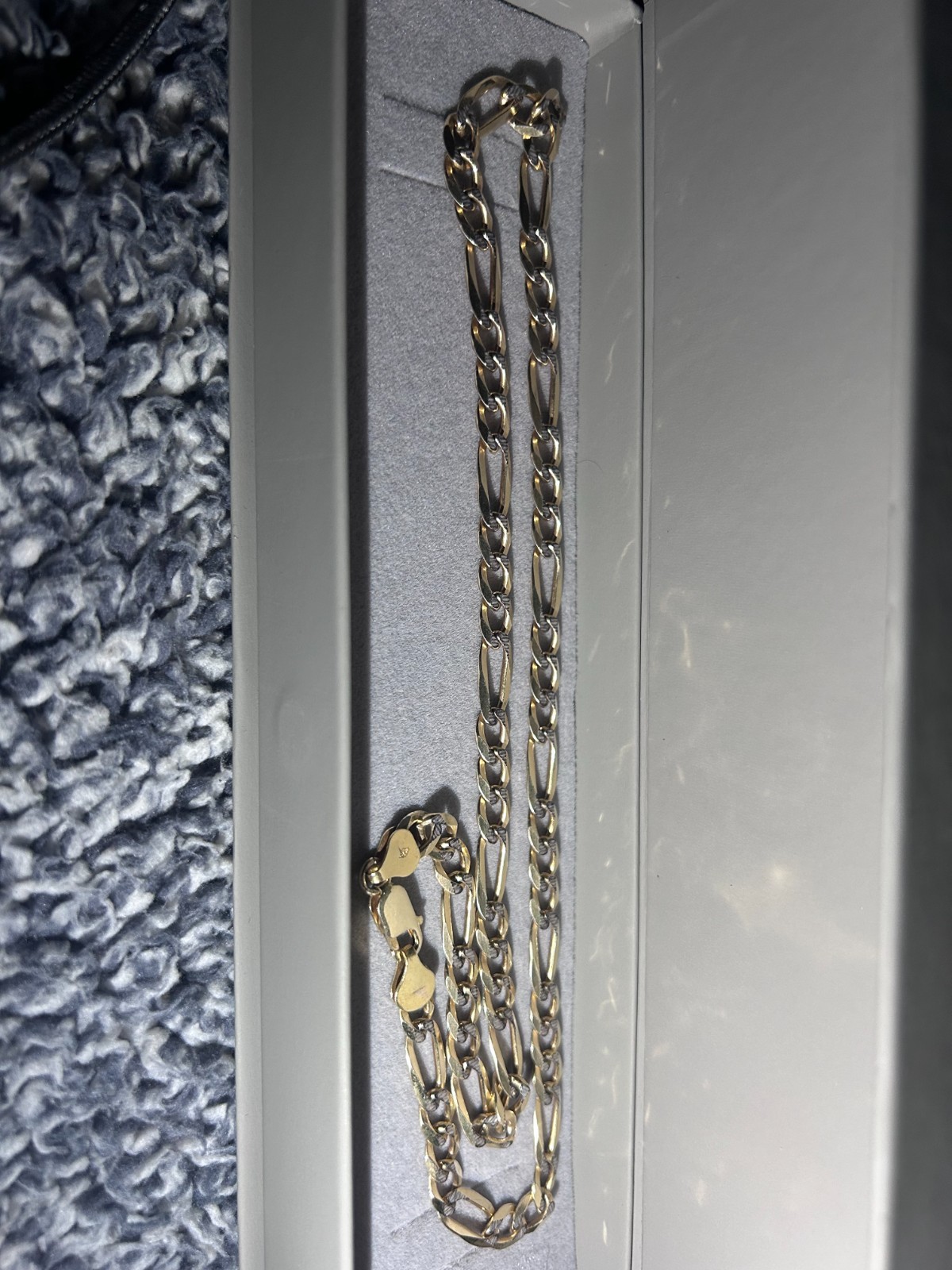 925 silver vermeil gold chain
