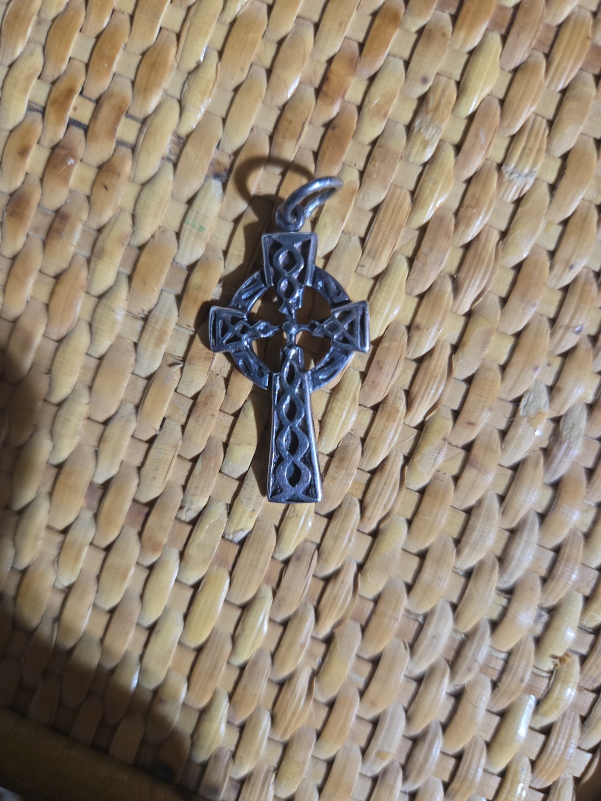925 Sterling Silver Pendant Celtic Cross Filigree Celtic 36mm Celtic