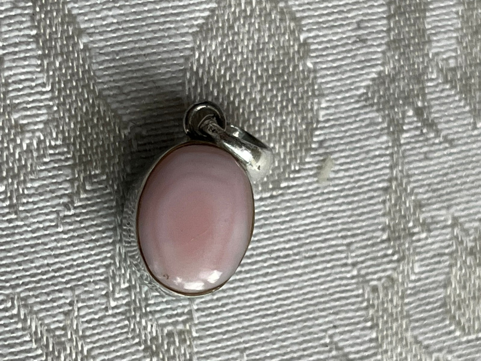925 Sterling Silver Reversible Pendant Double-sided Bezel Set Blue Green & Pink