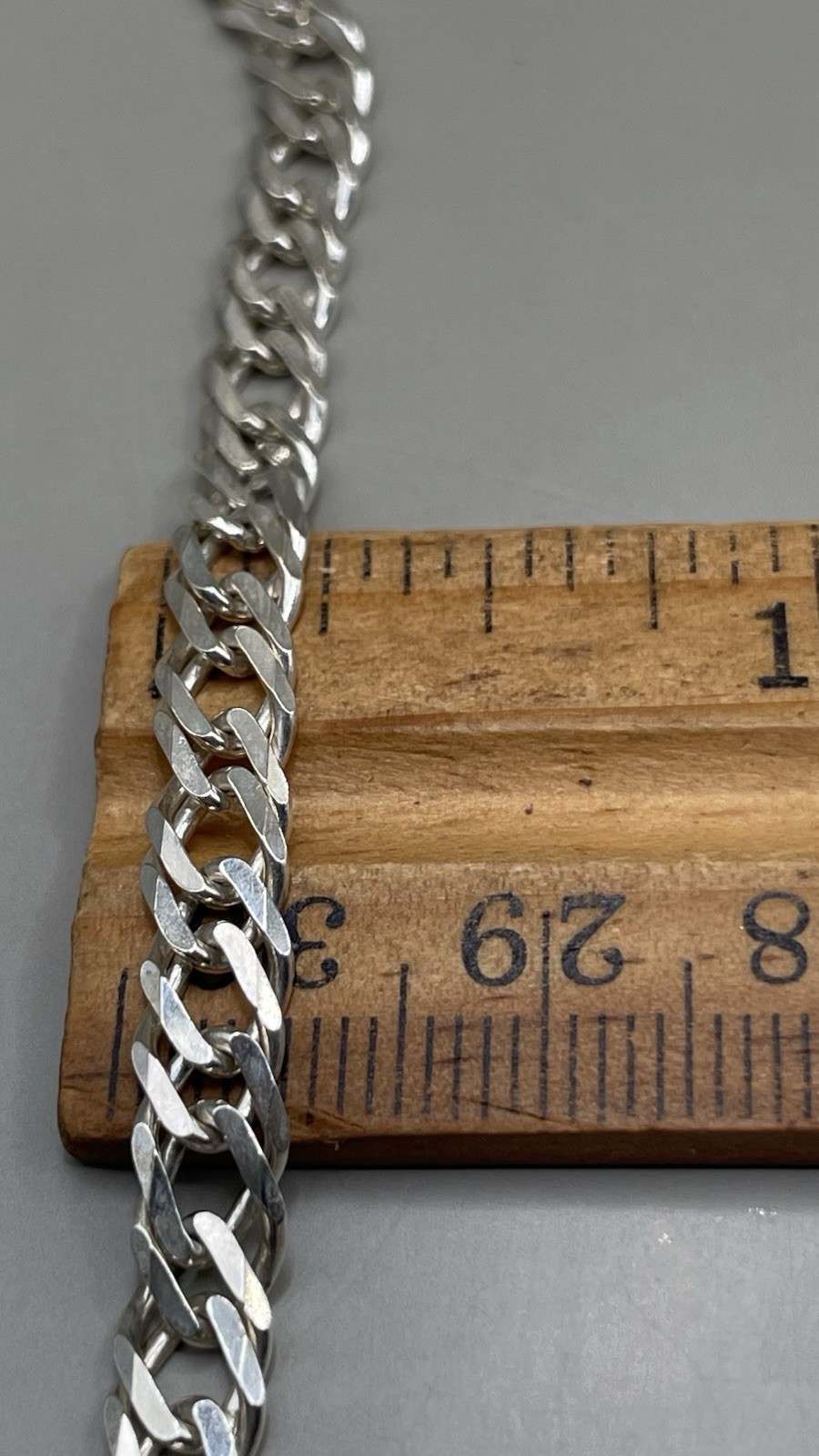 Cuban Curb Necklace Sterling Silver 925