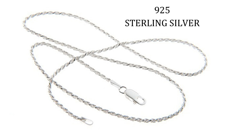 Verona Jewelers 925 Sterling Silver Diamond Cut Rope Chain 1.1MM, Unisex