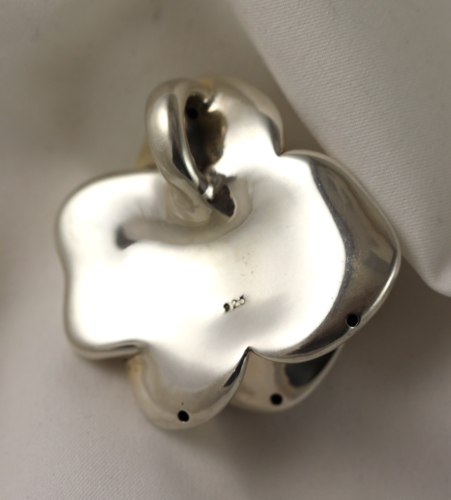 Rose/Flower Sterling Silver .925 Pendant