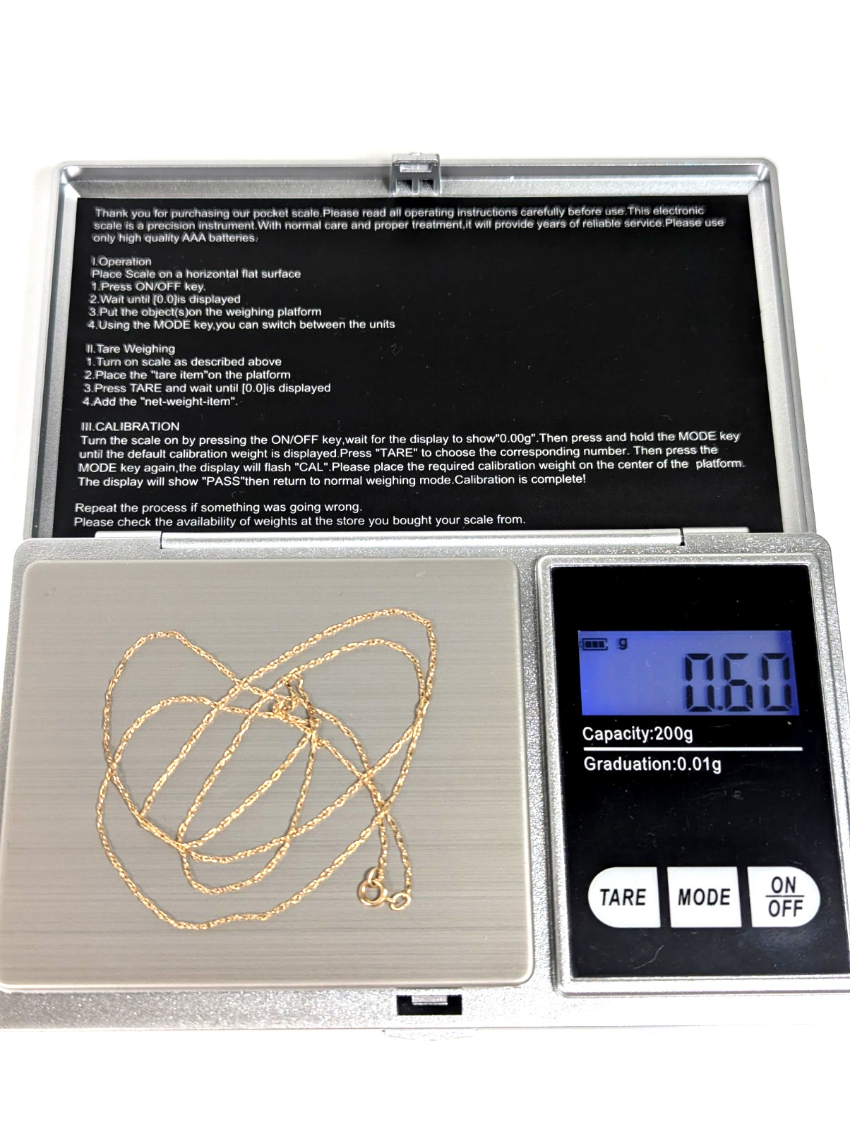 Vintage 10K SOLID Yellow Gold Cable Rope Necklace Jewelry 21″ Gift FREE Shipping
