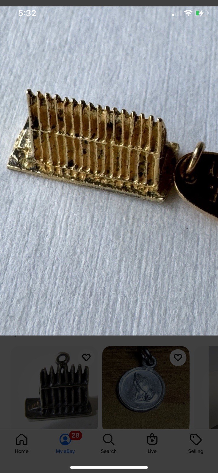 Yellow Gold vintage Air Force cadet chapel