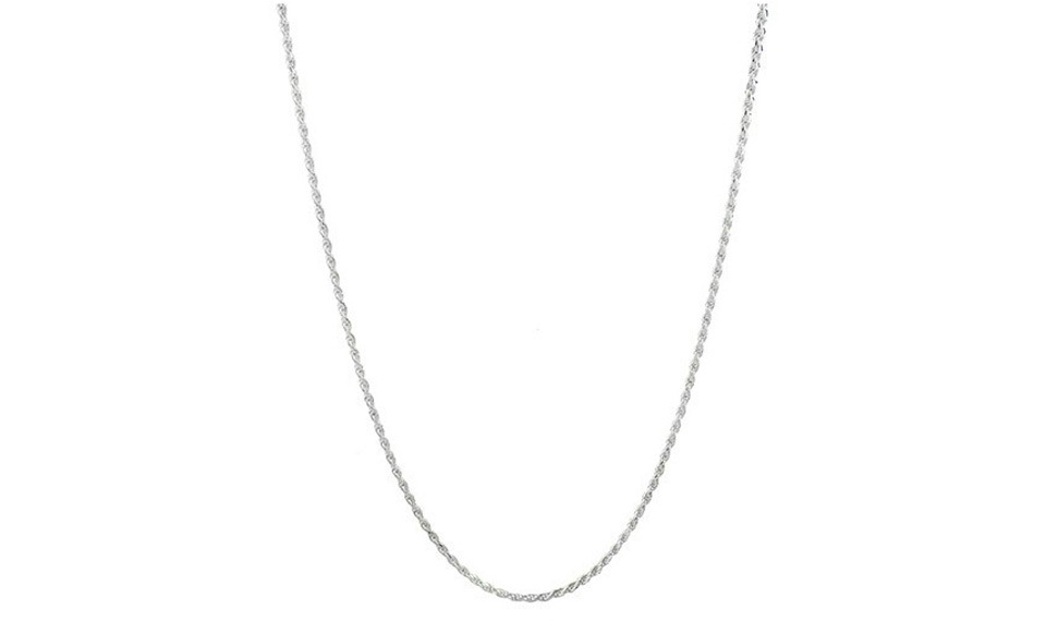 Sterling Silver Rope Chain 1MM