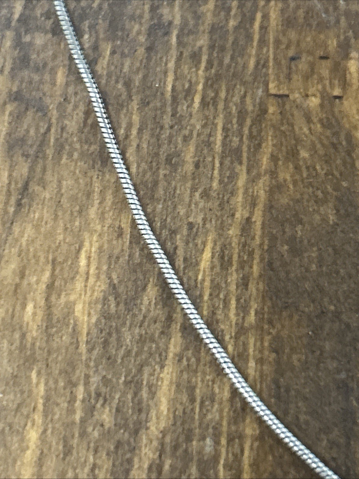 20” Sterling Silver Round Snake Chain Necklace 3.92 Grams
