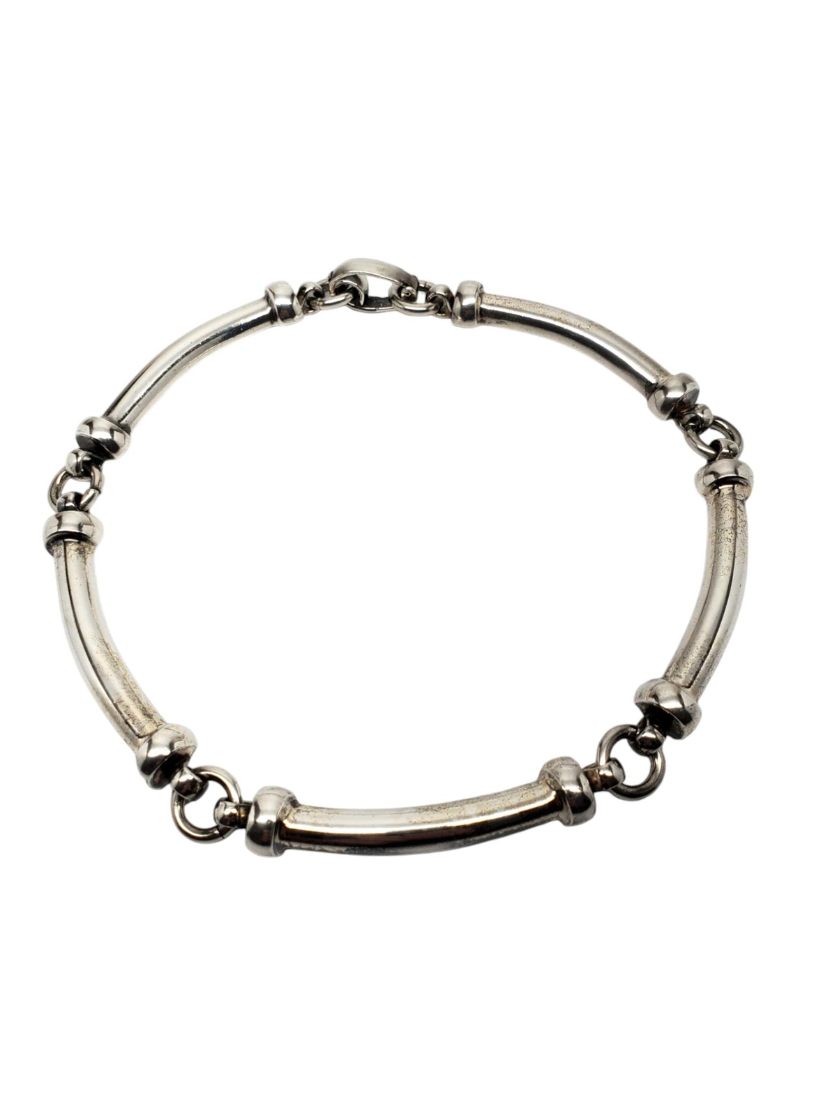 Henkel Grosse Germany 1973 Sterling Silver Choker Necklace #19584