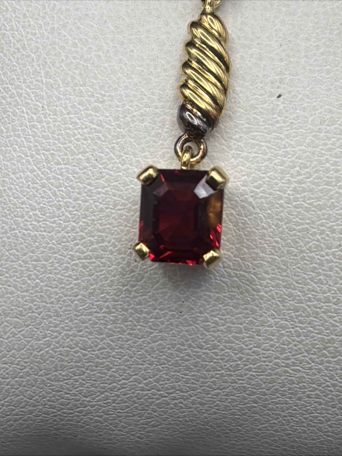 18ct Gold And Ruby Pendant – David M Robinson