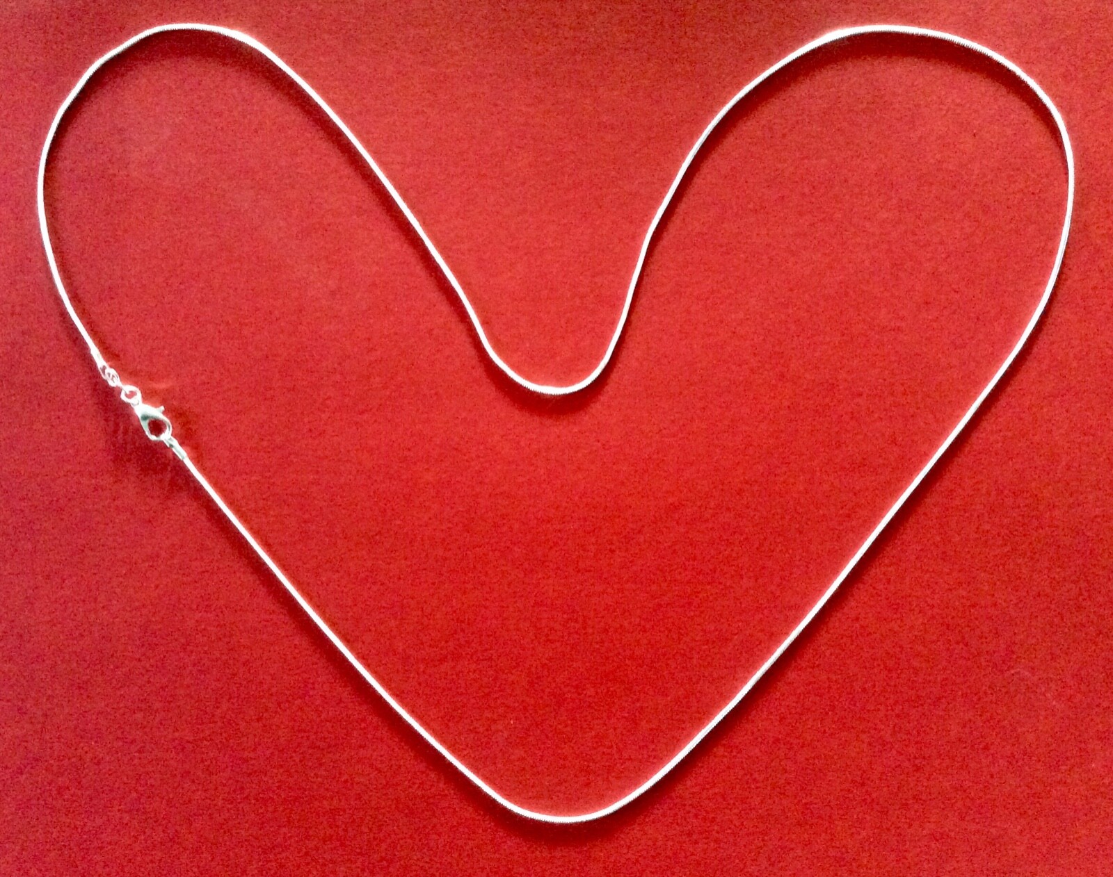 1mm Snake Chain 925 Silver ❤️ 16” 18” 20” 22” 24” 26” 28″ 30″ ❤️ FREE GIFT BAG
