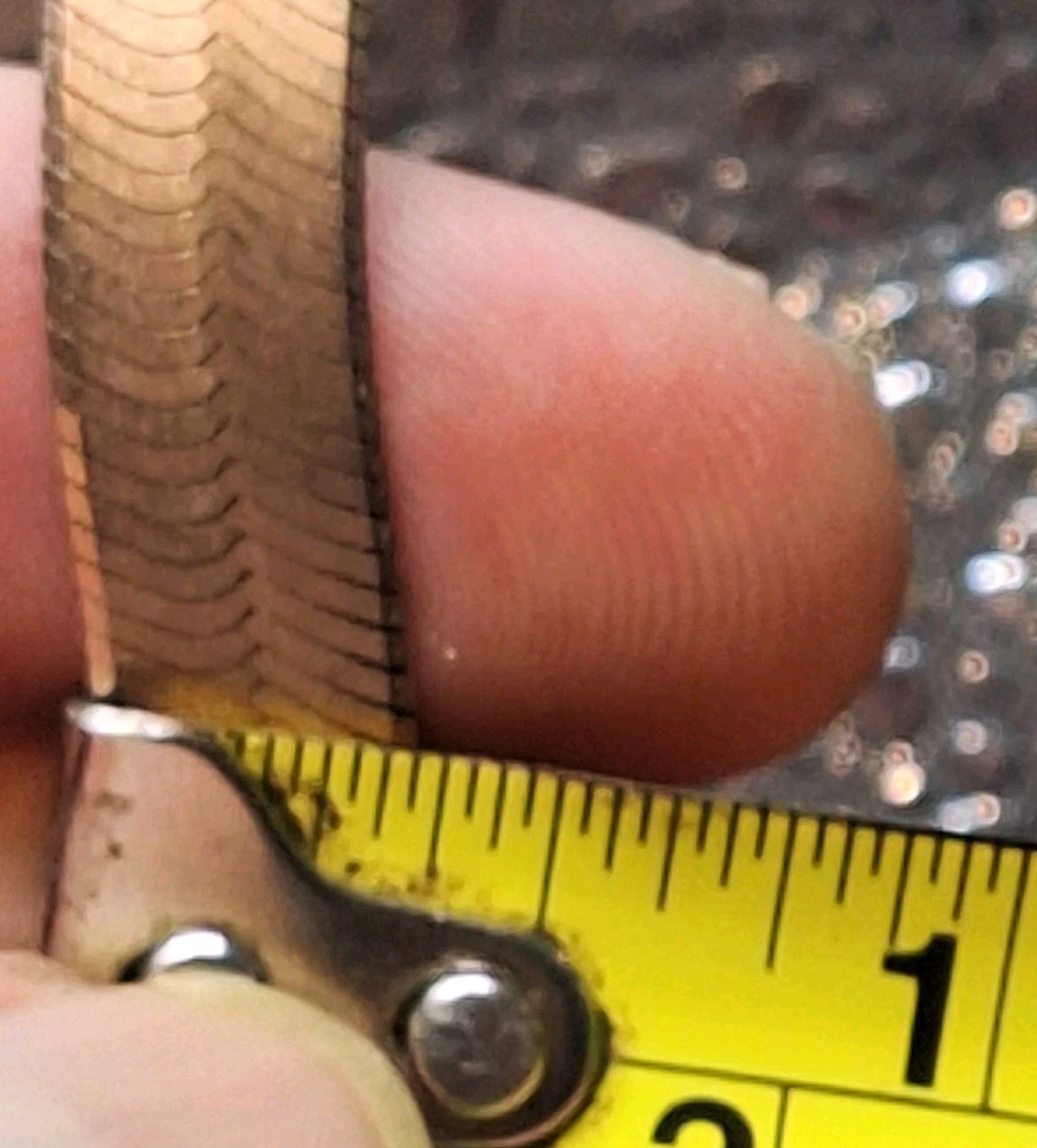 Vintage Herringbone Milor Necklace Marked 925 Over 20 Grams