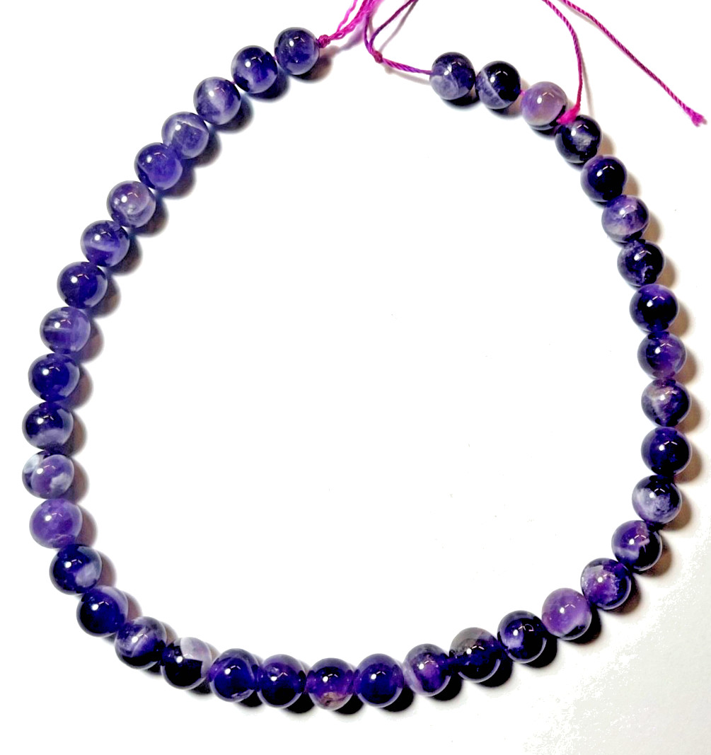 PRETTY COLORFUL CAPE AMETHYST SMOOTH BEADS 10mm 15 INCH Strand BELOW WHOLESALE