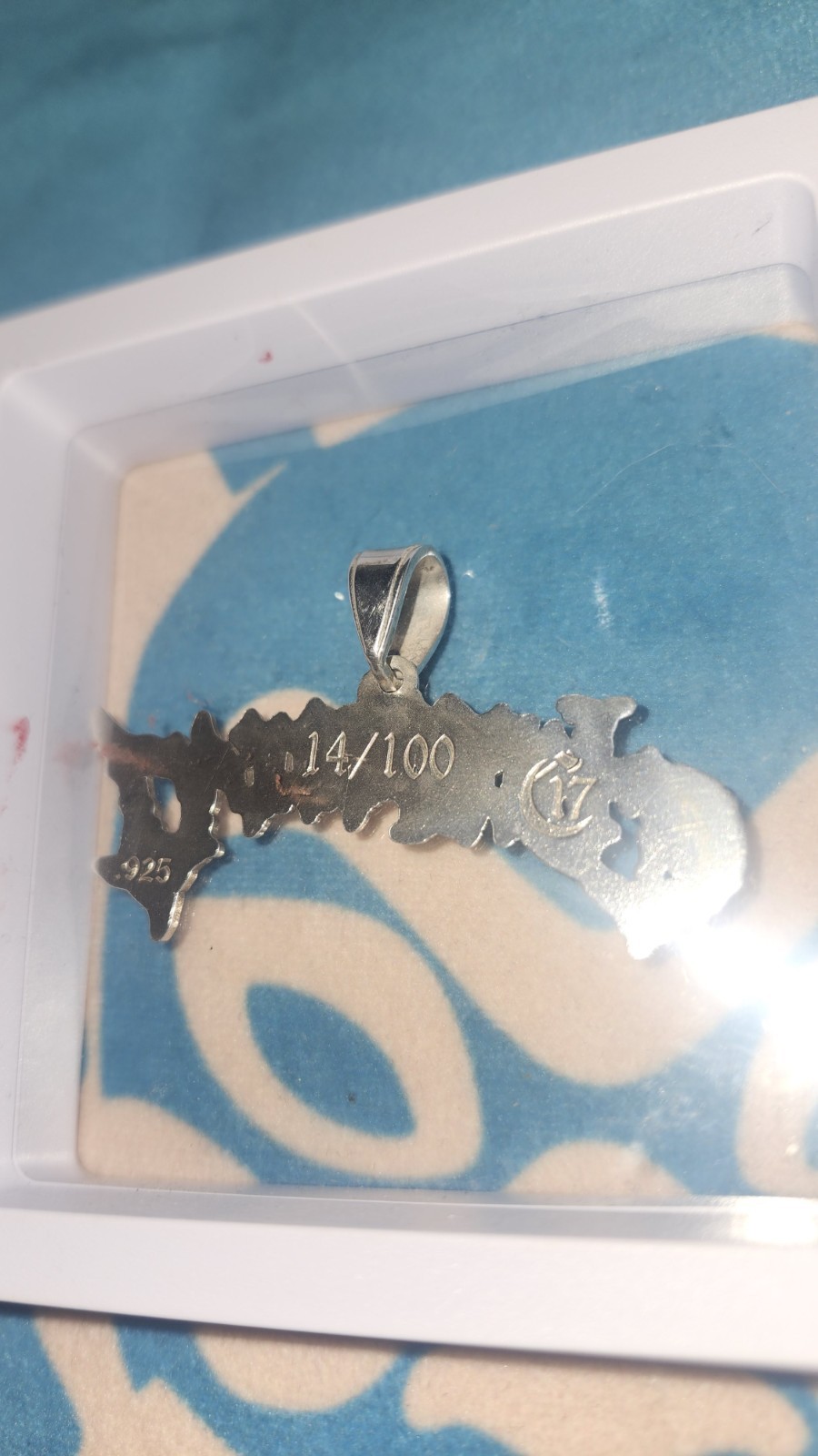 Chapter 17 GOTJ .925 Silver Pendant W/o Chain 14/100 Limited RARE