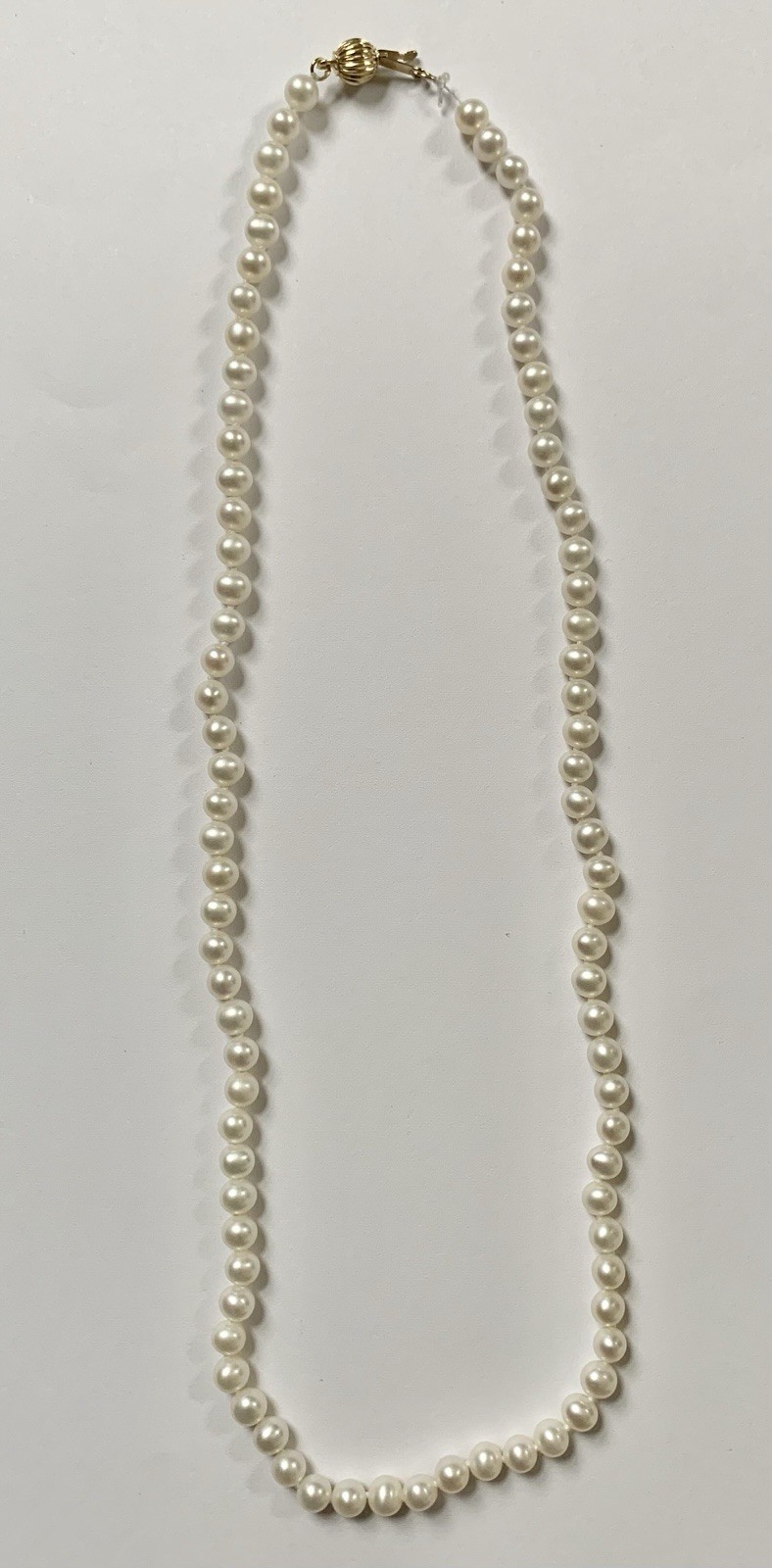 Cultured Pearl Honora 14k Yellow Gold Latch 18” Necklace