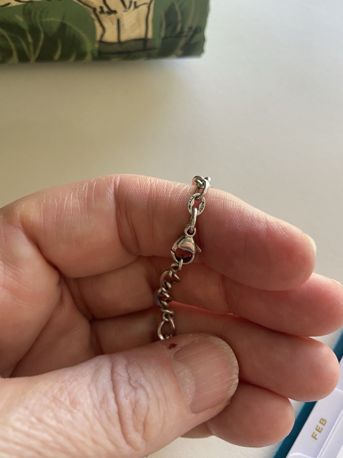 JAMES AVERY Retired Sterling Silver 925 Twist Chain Link Necklace 23in Excellent