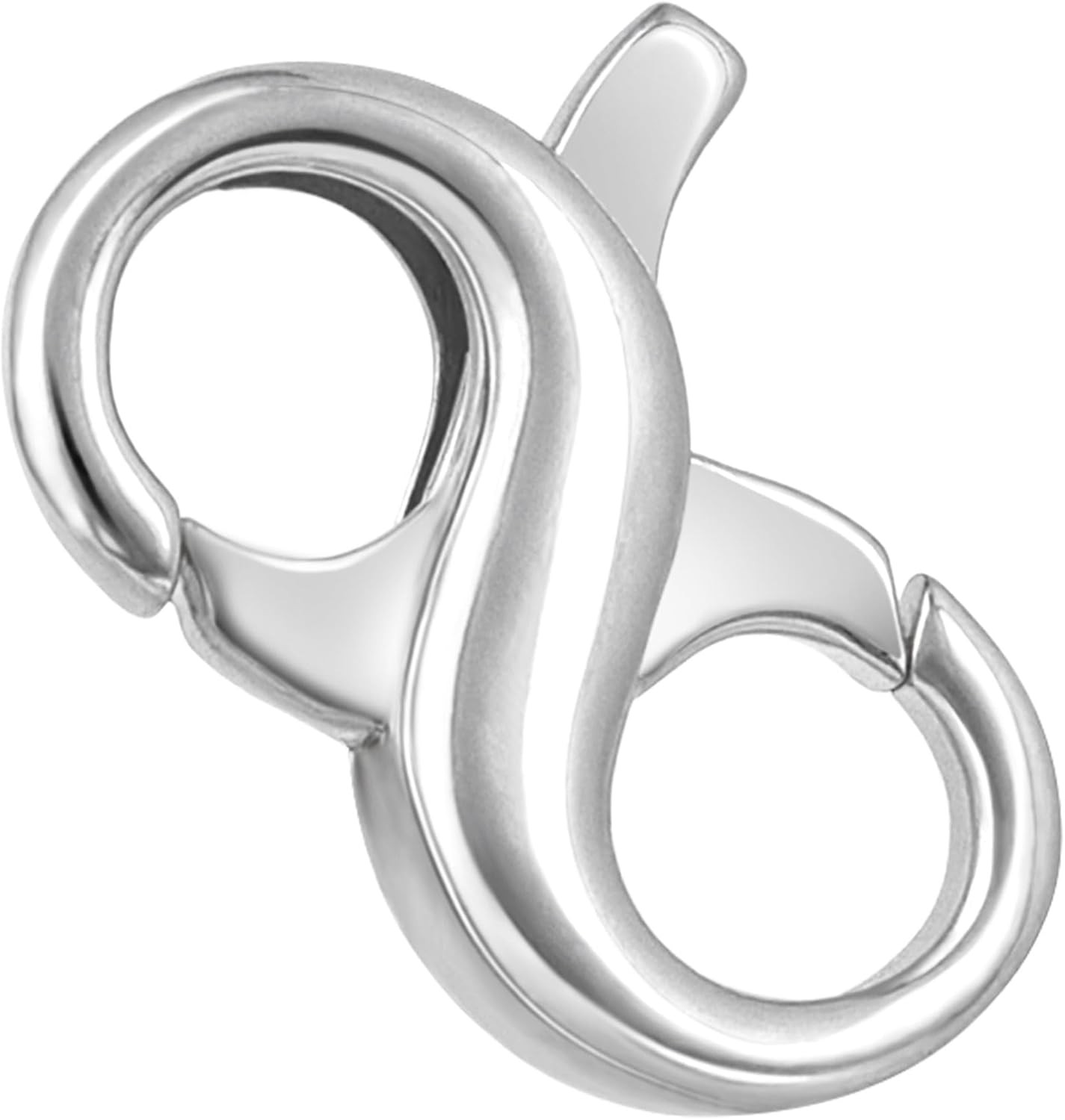 925 Sterling Silver Lobster Claw Clasps, Hypoallergenic Necklace Enhancer Shorte