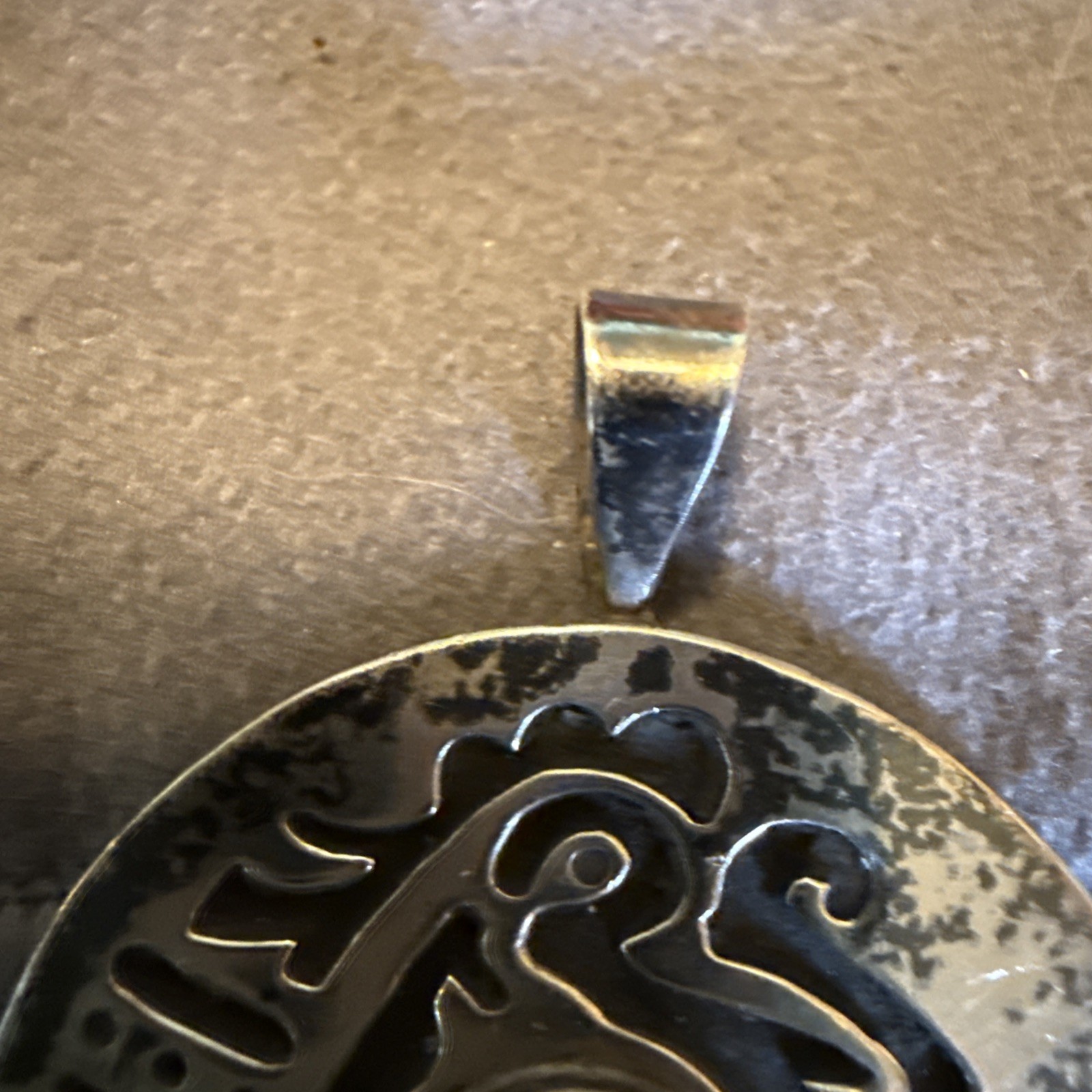 Sterling Pendant W/black Onyx