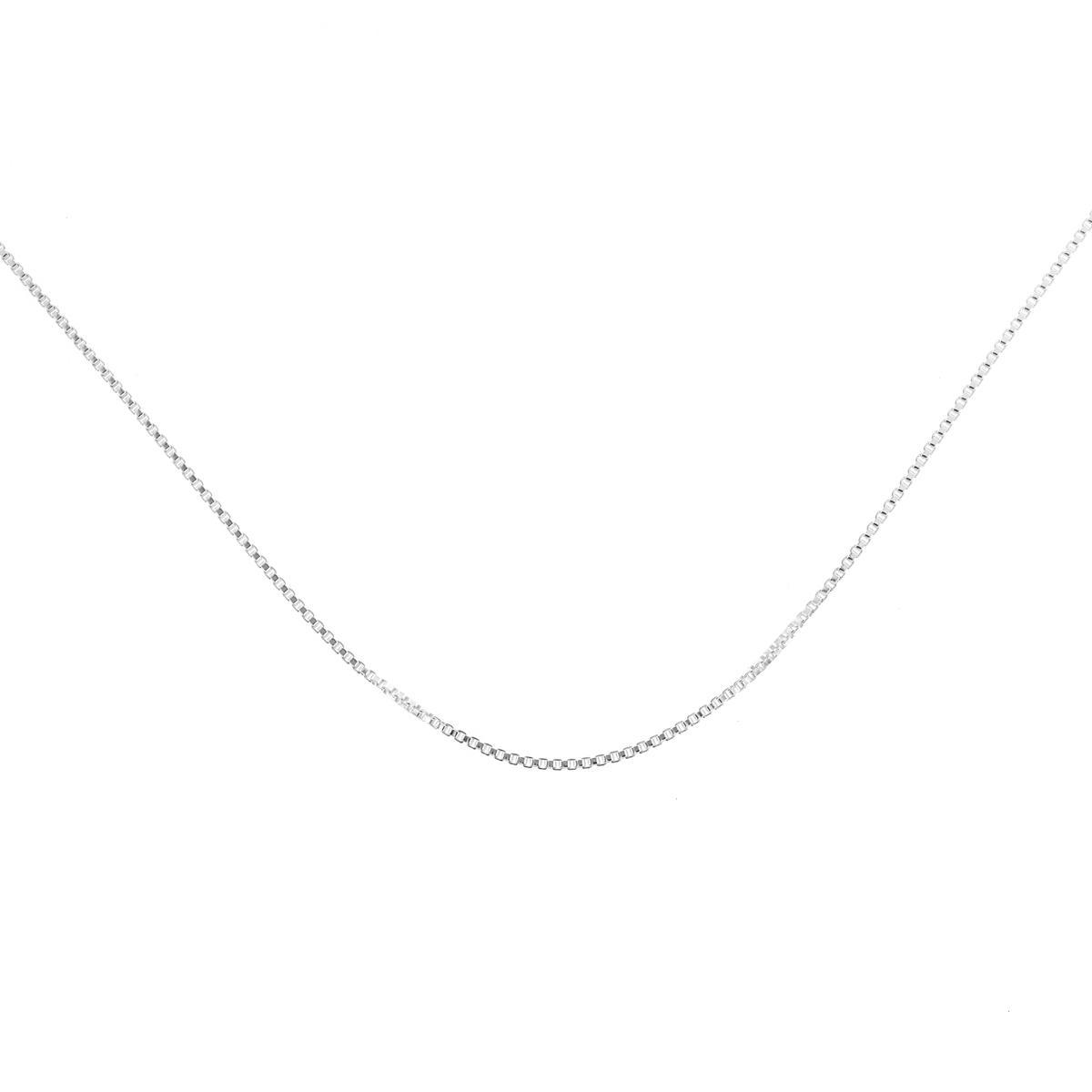 925 Silver 1mm(Fine) Box Chain Italian Sterling Necklace Wholesale Lot, 16-30″