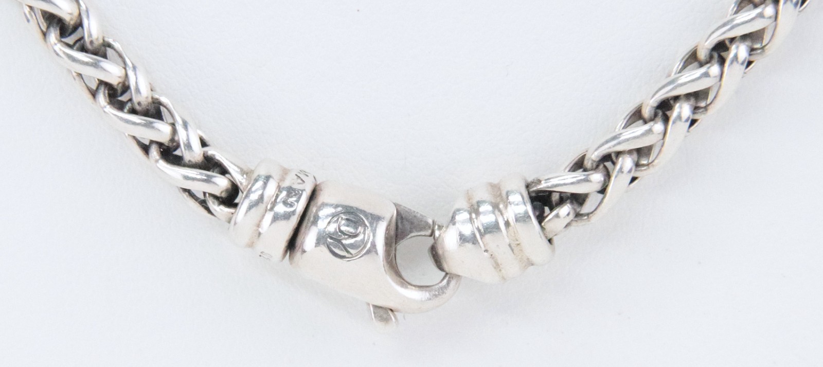 David Yurman Sterling Silver Wheat Chain