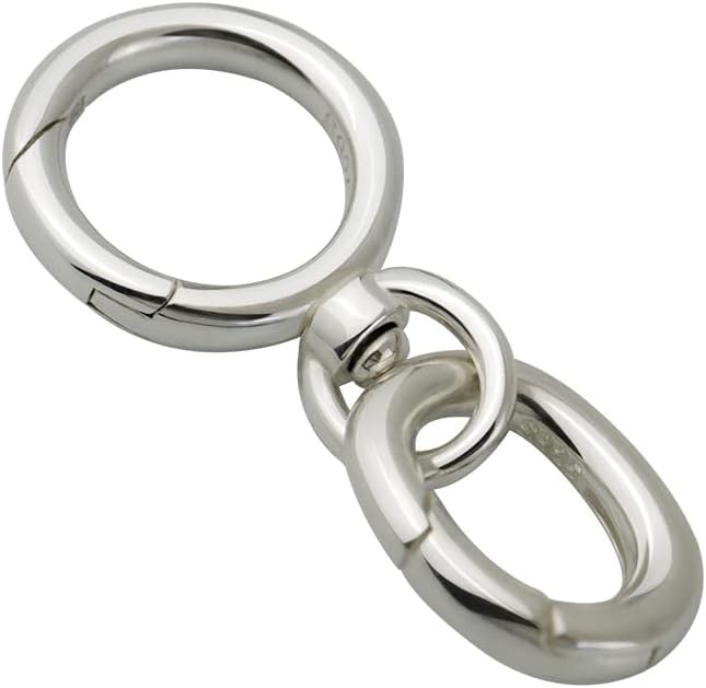 925 Sterling Silver Double-Ended Necklace Clasps & Chain Extender Connectors