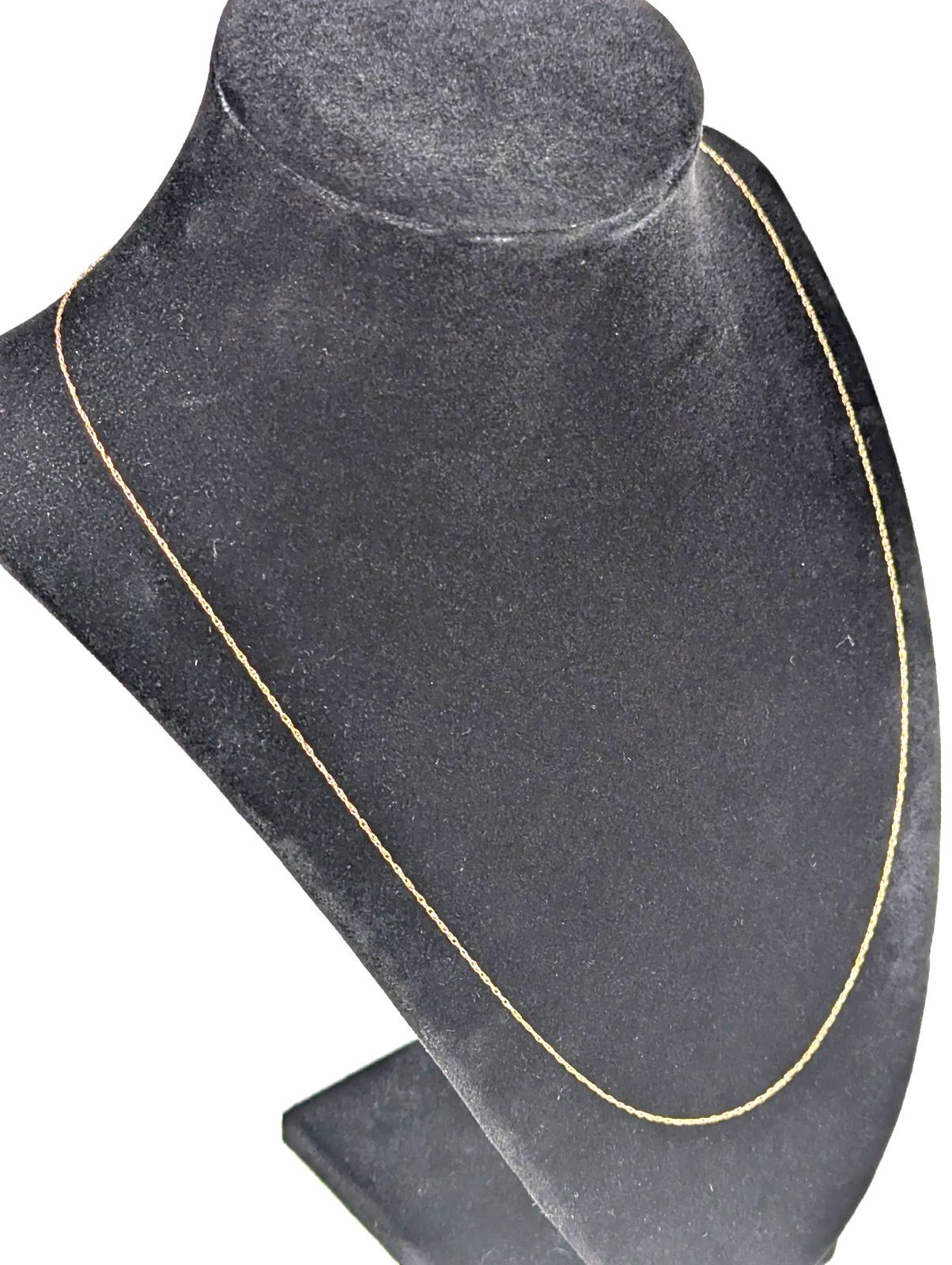 Vintage 10K SOLID Yellow Gold Cable Rope Necklace Jewelry 21″ Gift FREE Shipping
