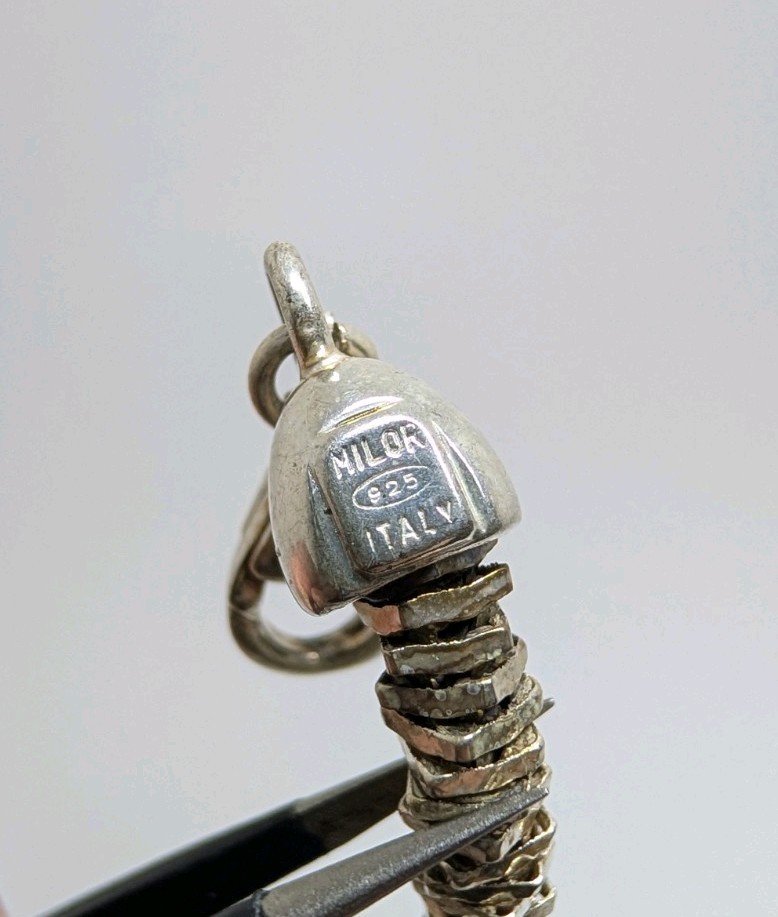 Amazing Milor Sterling Silver Necklace