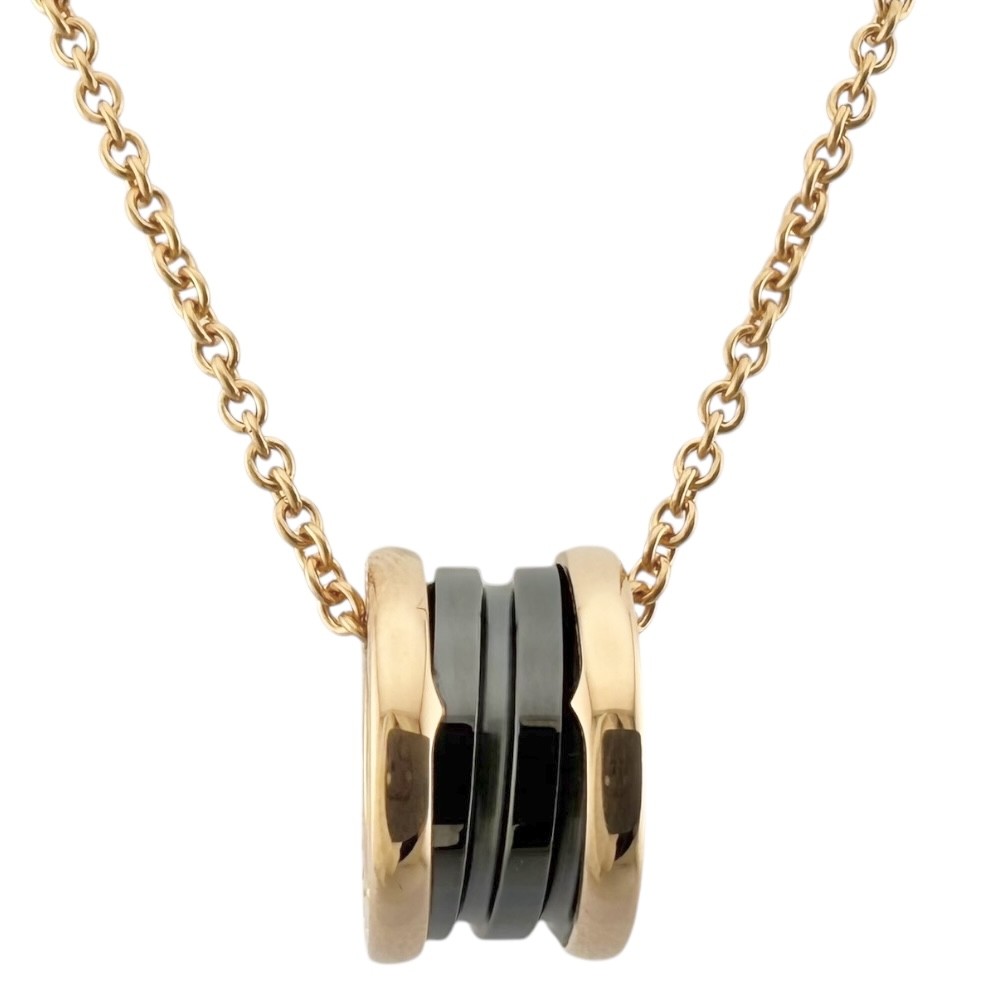 BVLGARI Necklace K18 Pink Gold B-zero.1 used