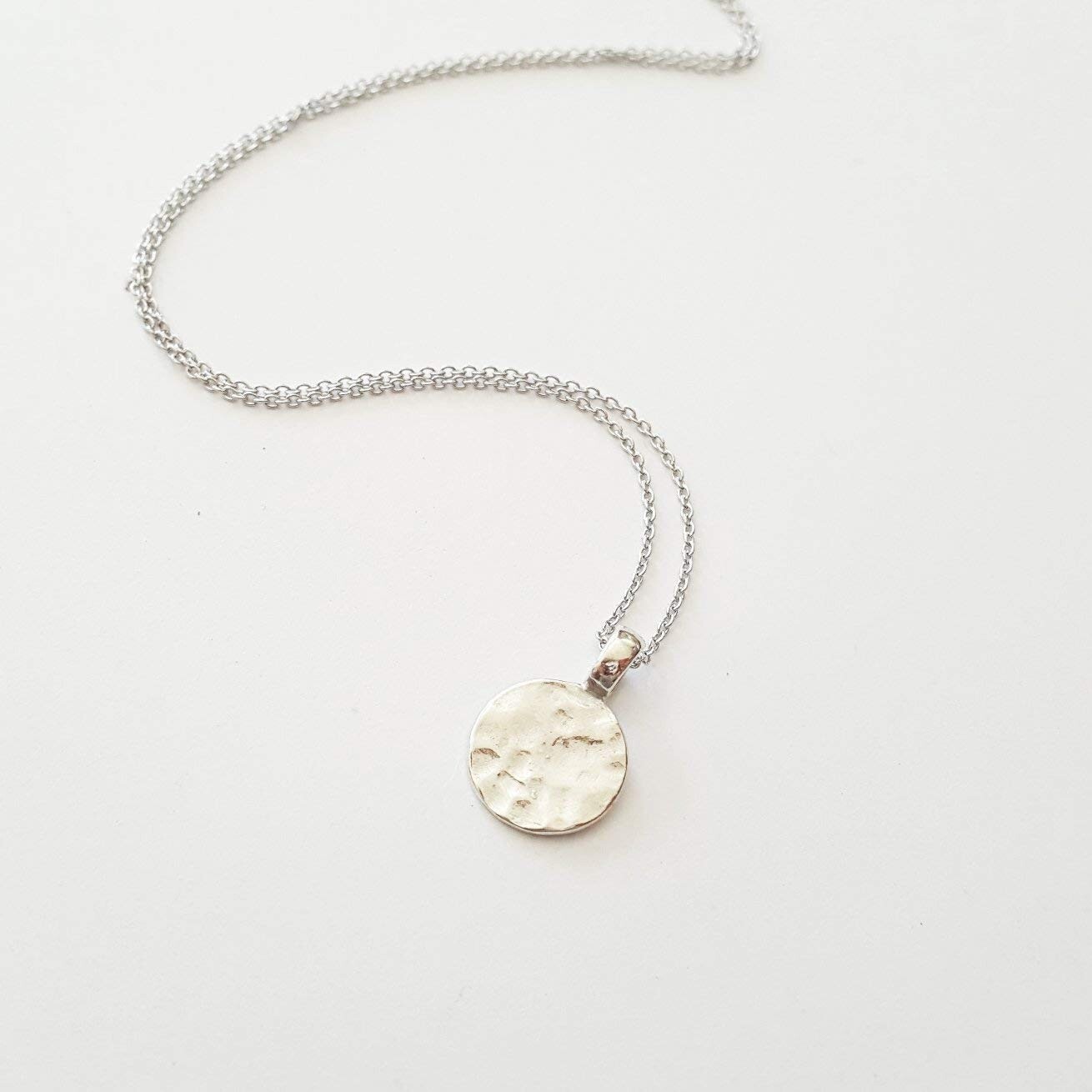 Full Moon Necklace – 925 Sterling Silver-V04