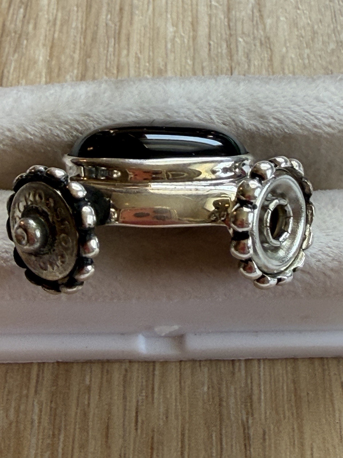 Joseph Esposito ESPO Sterling Black Onyx pendant