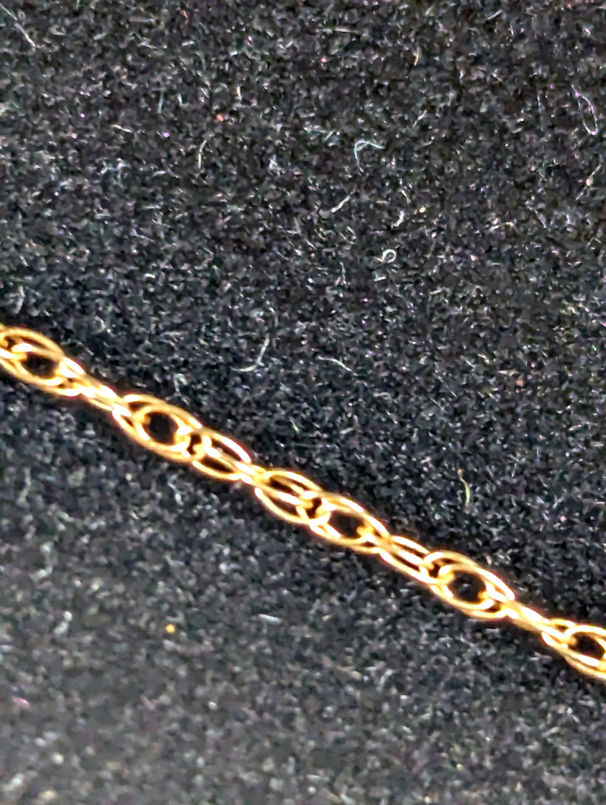 Vintage 10K SOLID Yellow Gold Cable Rope Necklace Jewelry 21″ Gift FREE Shipping