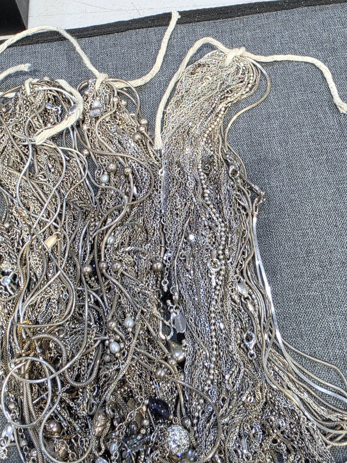 .925 STERLING SILVER CHAINS Assorted Styles and lengths per gram
