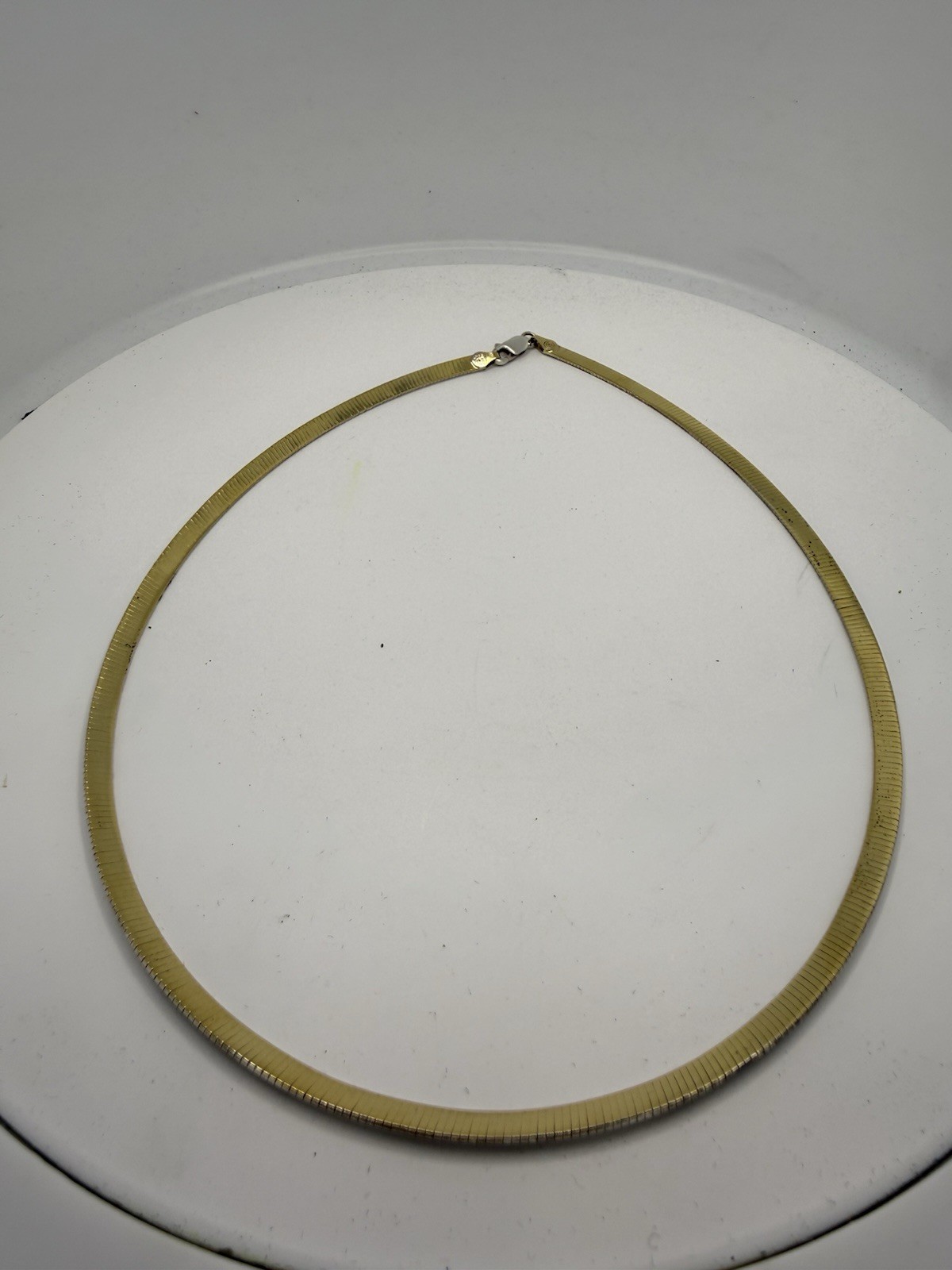 Illustra Reversible Sterling Silver Necklace. 17.5 In. 4mm. 15.3g.