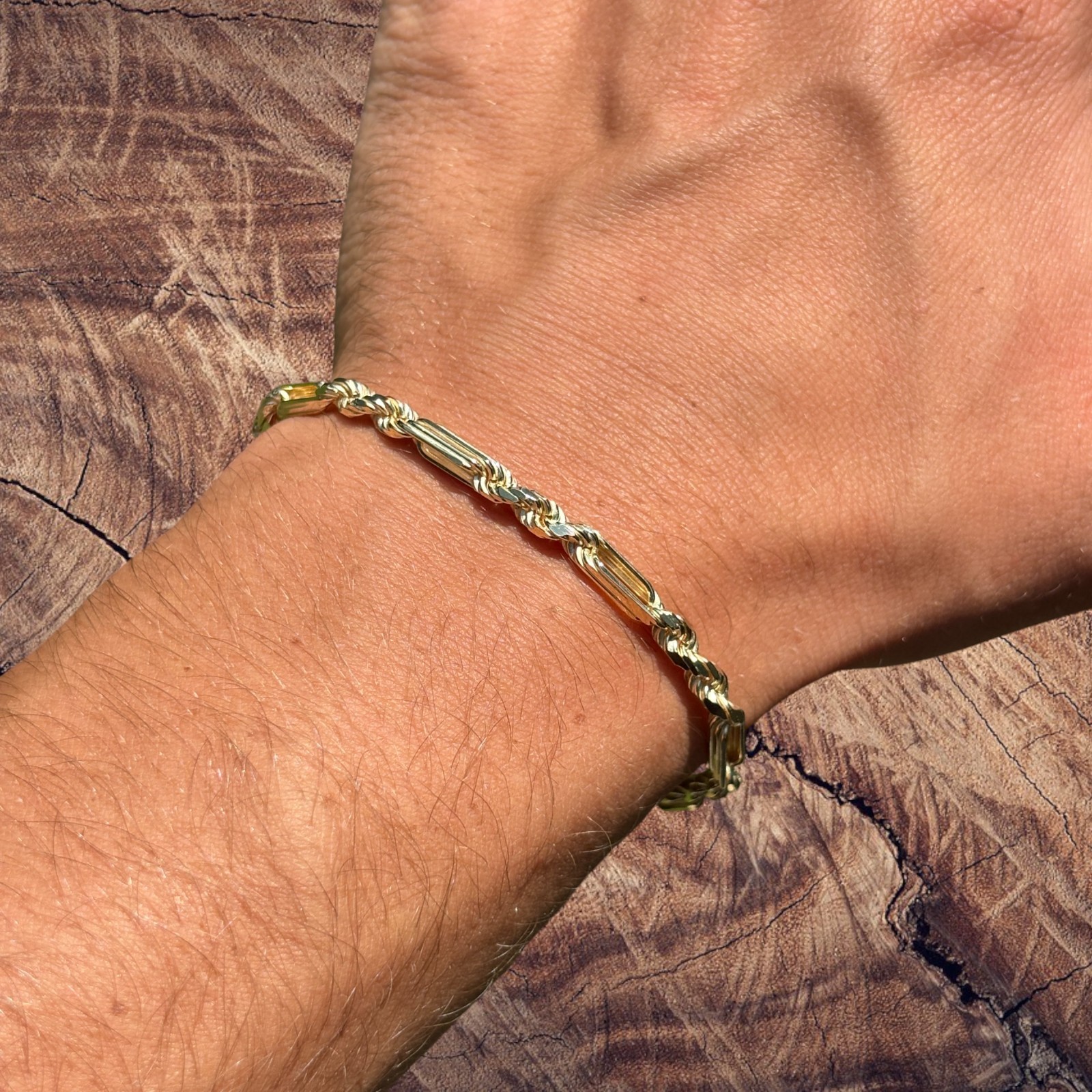 4mm Figarope Milano Bracelet – Solid 925 Sterling Silver Or 14k Gold Vermeil