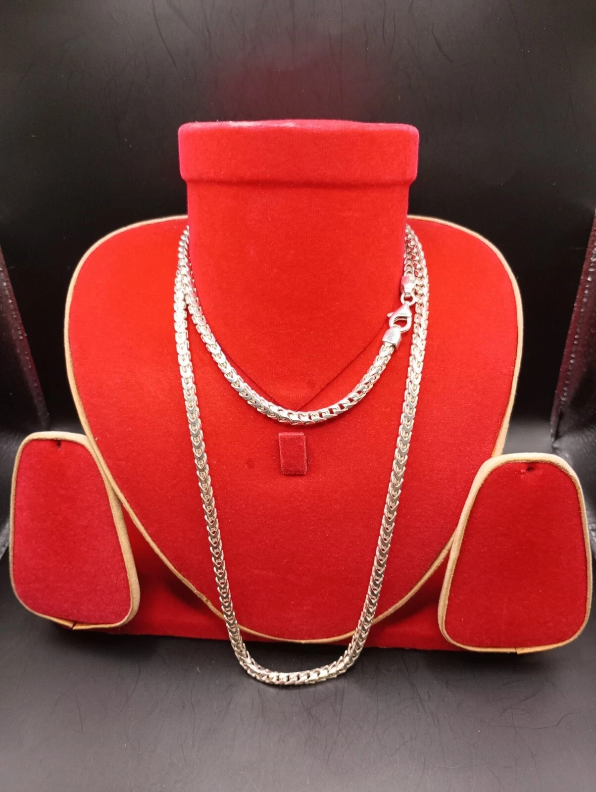 Silver Sterling Necklace 45gr Hallmarked 925 Made Italy Accessories Unisex Adult