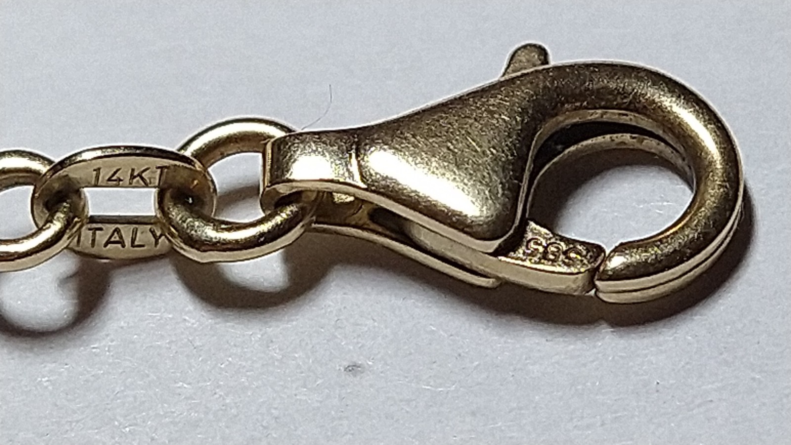 Solid 14k gold 3.4mm diamond-cut Italian franco chain 23.25 grams – 18″