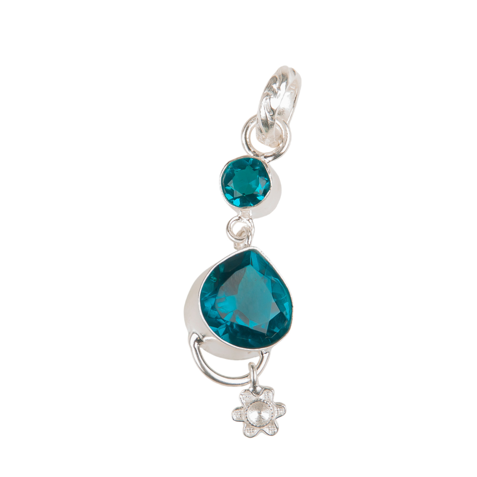 Apatite Gemstone 925 Solid Silver Party were Pendent 2.00″ Gift For Birthday