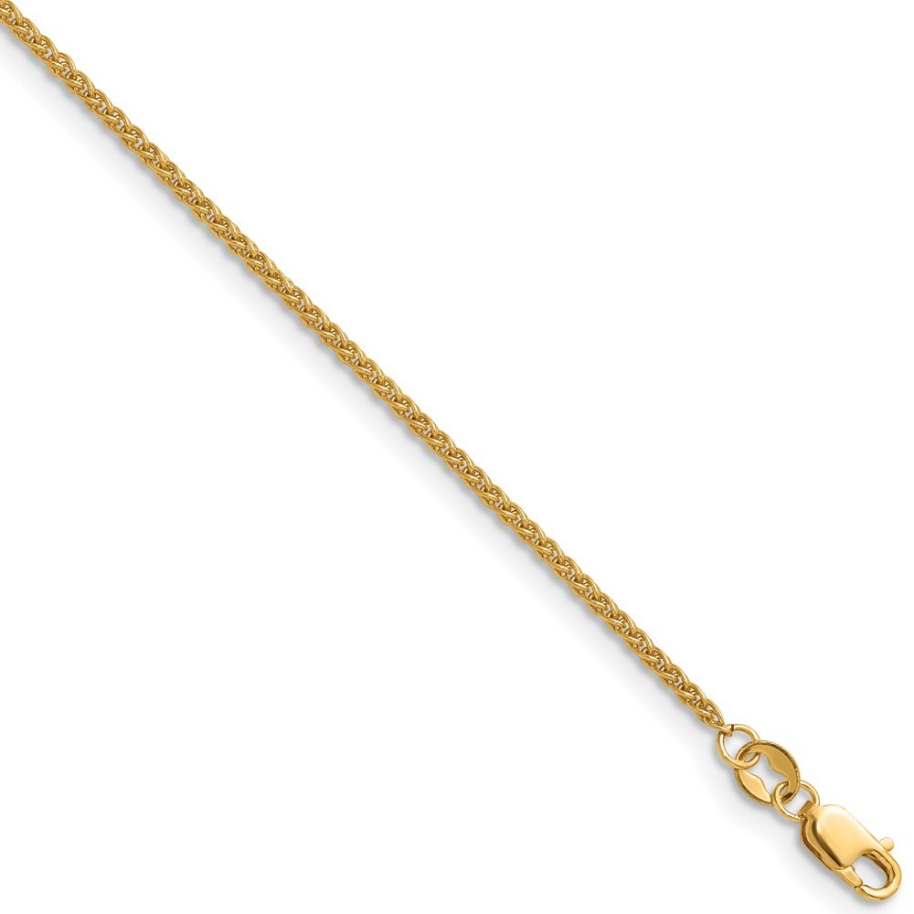 1/20 14K Gold Filled 1.5mm Solid Spiga Chain Necklace
