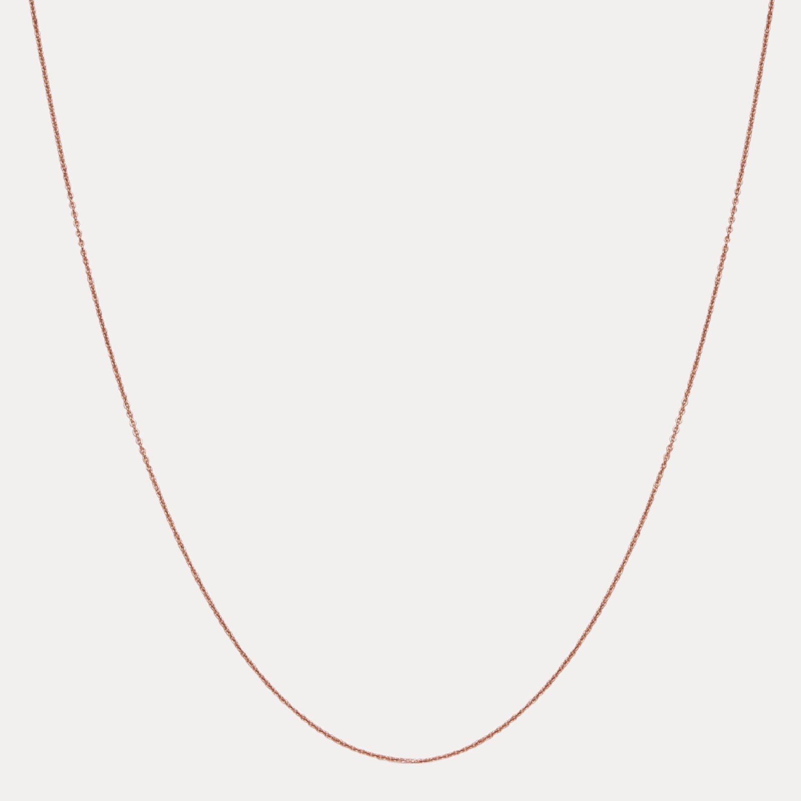 1mm Cable Link Chain – Real Solid 925 Sterling Silver Or 14k Gold/Rose Vermeil