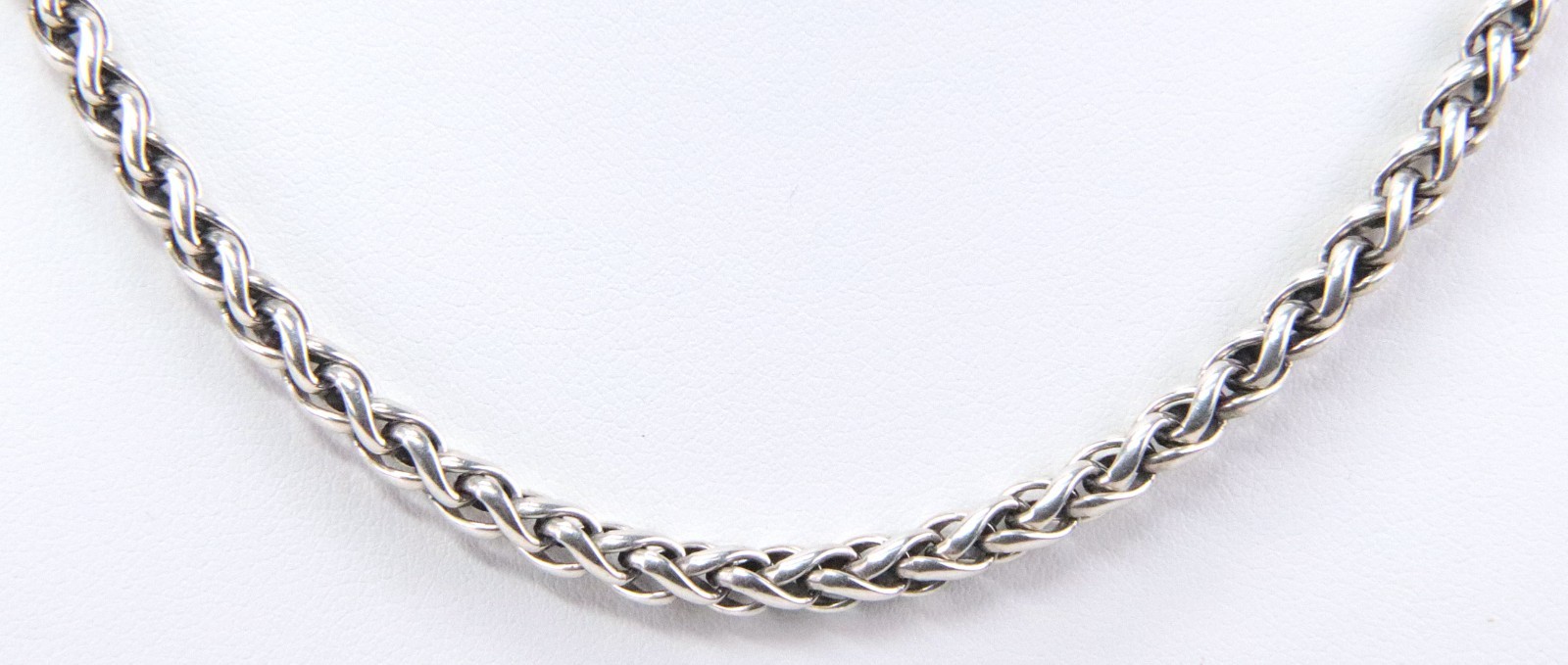 David Yurman Sterling Silver Wheat Chain
