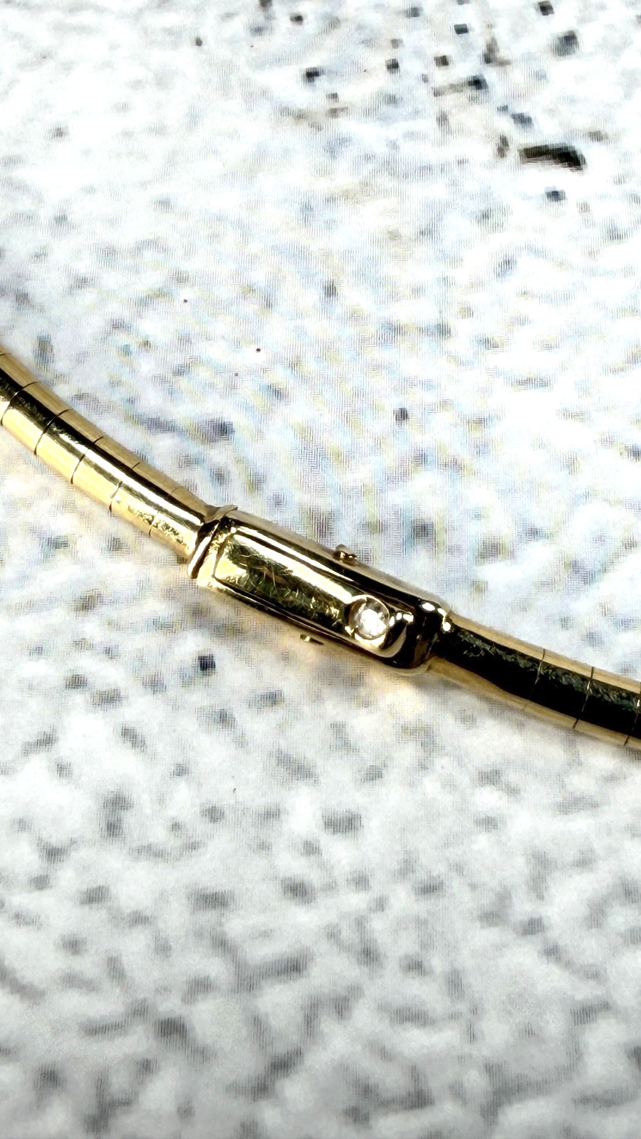18k (750) Peruvian Axe Head Pendant with Incan Tumi Design Diamond on Clasp