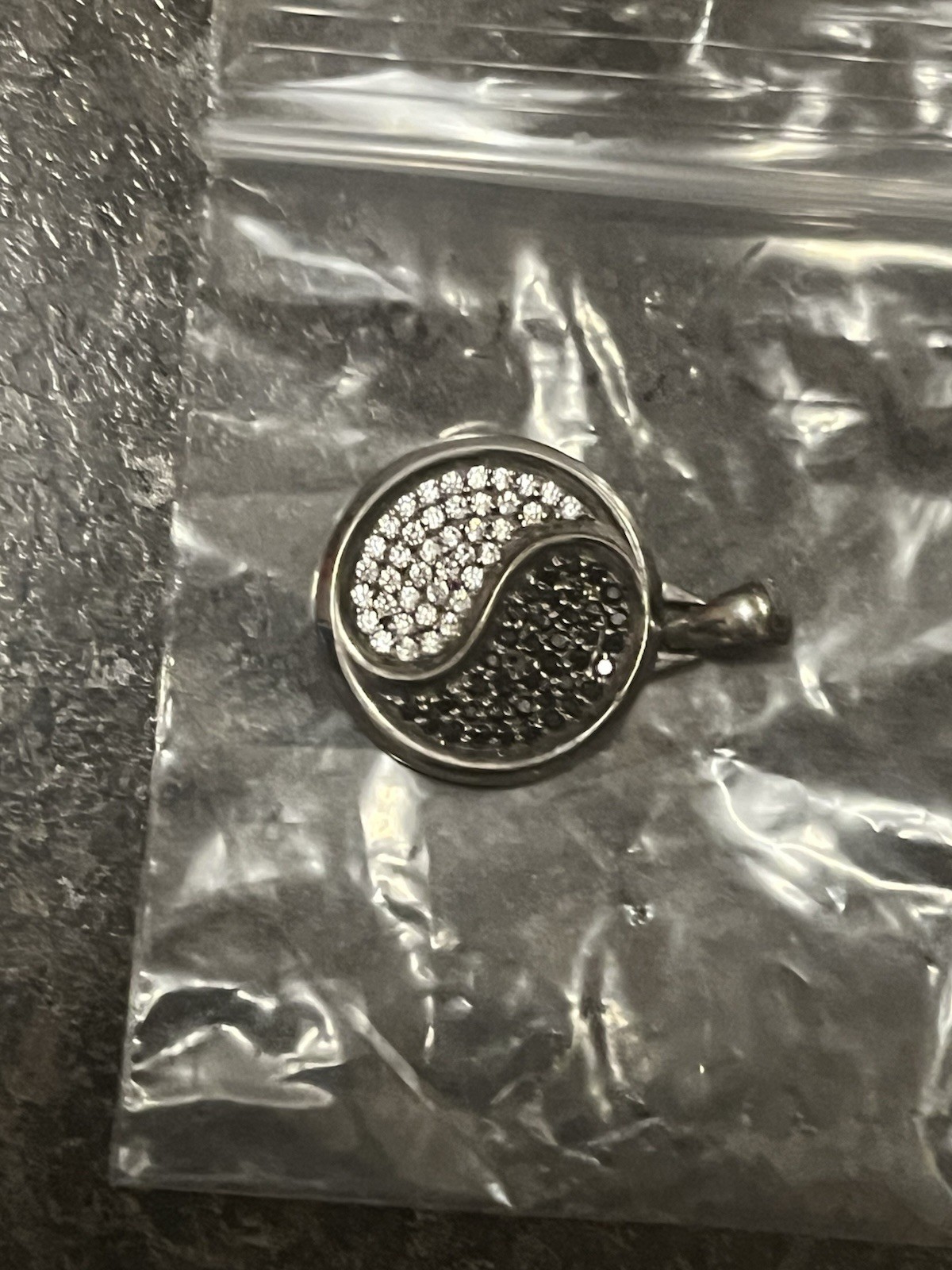 2 Carat Lab Diamond Good Vs Evil Pendent