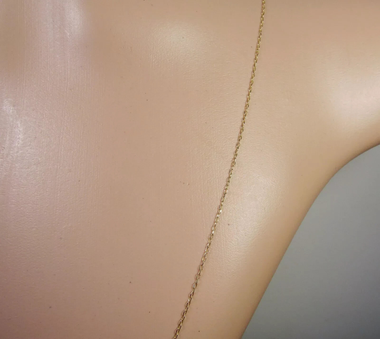 100% Genuine 9k Solid Yellow Gold Fine Necklace Chain 40cm , 16 inches BRAND NEW