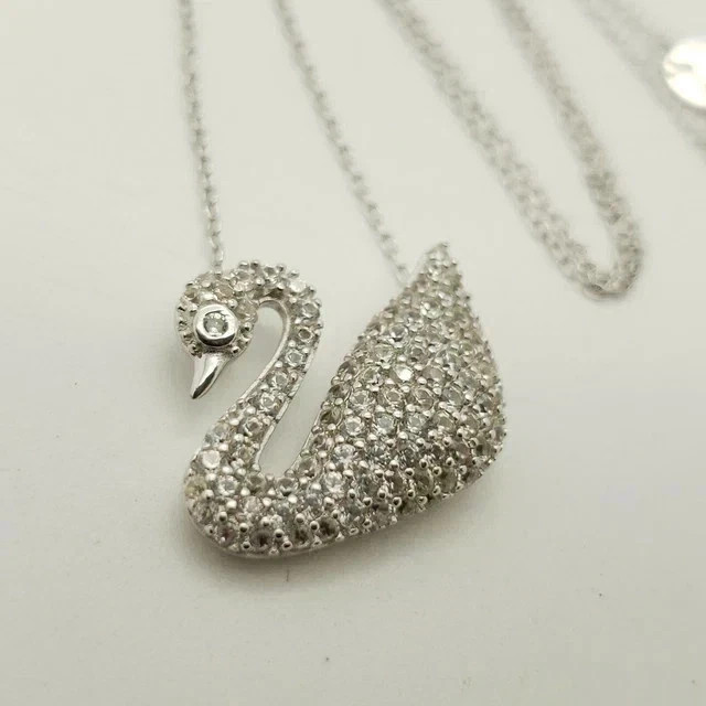 2.50Ct Round Cut White Lab Created Women’s Fancy Pendant 14K White Gold Plated